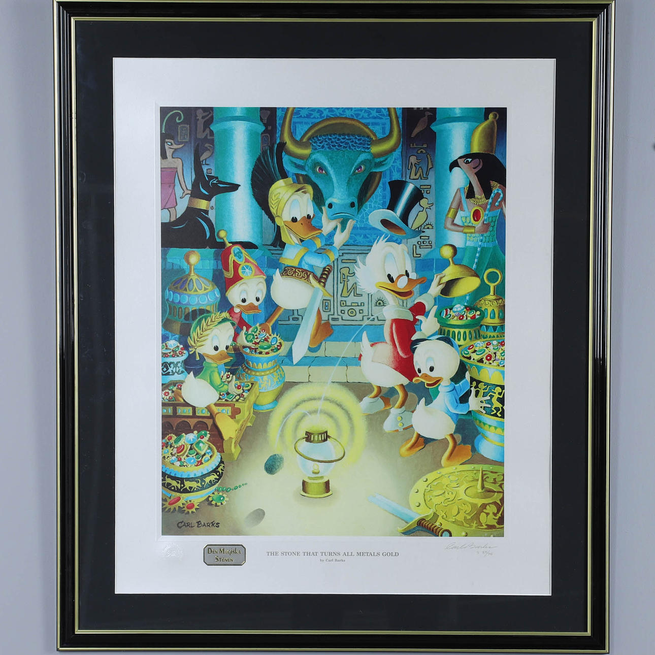 KARL BARKS COLOR SILKSCREEN.