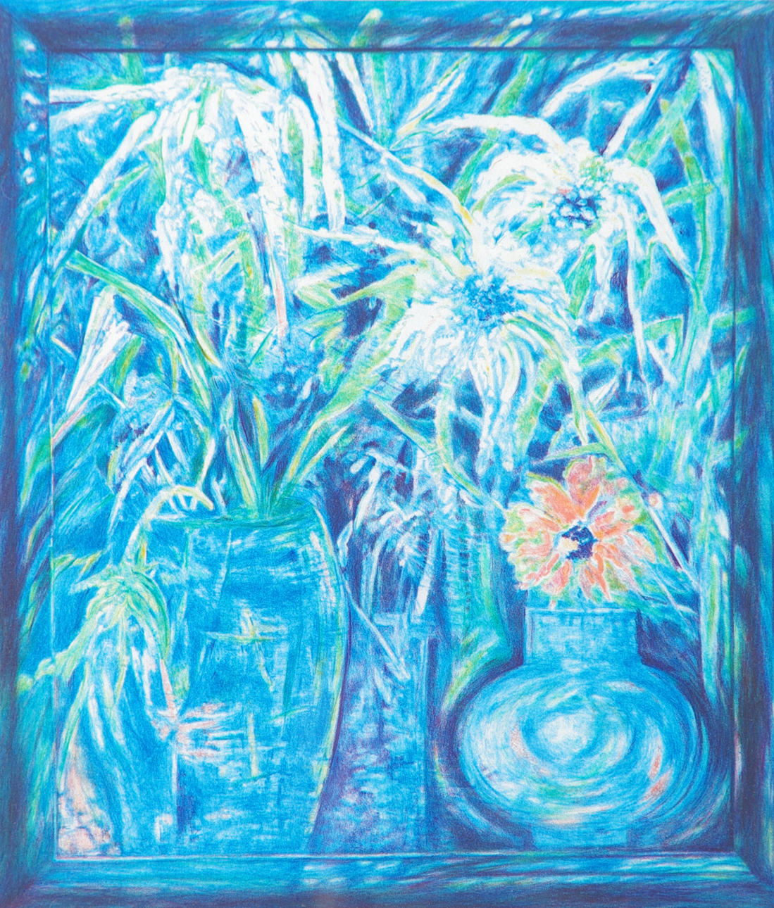 MARGARETA NASH. Still life, color lithograph, EA.