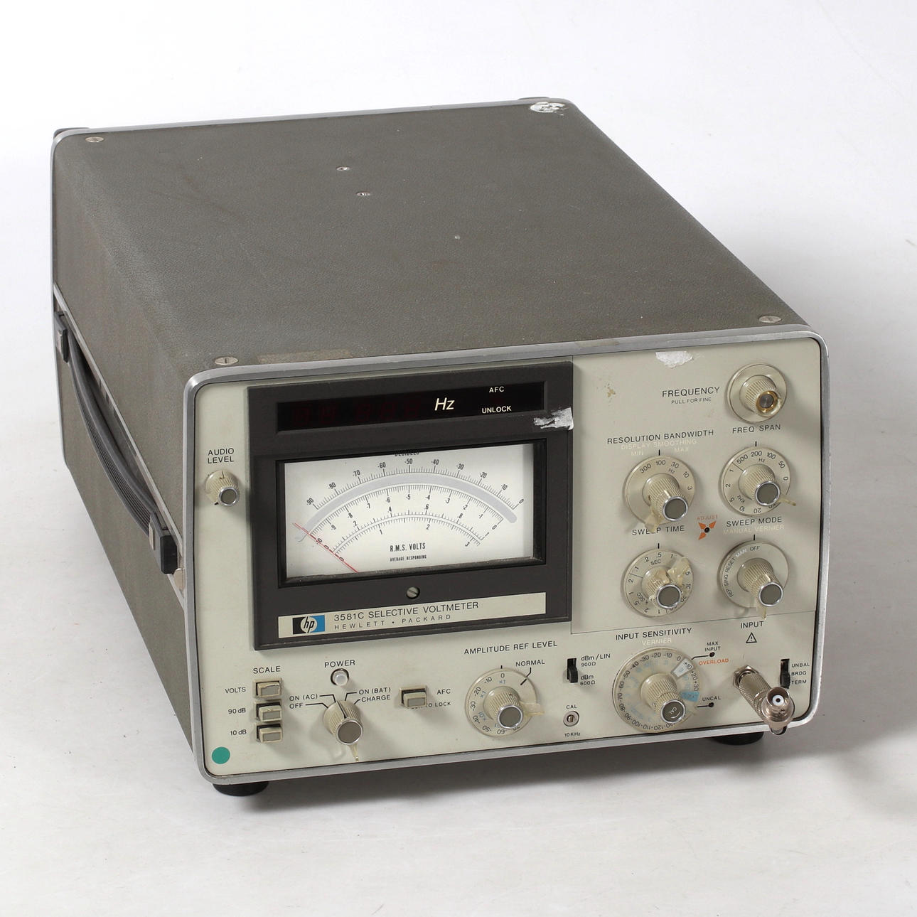 MESSGERÄT, 3581C Selektives Voltmeter, Hewlett-Packard, USA.