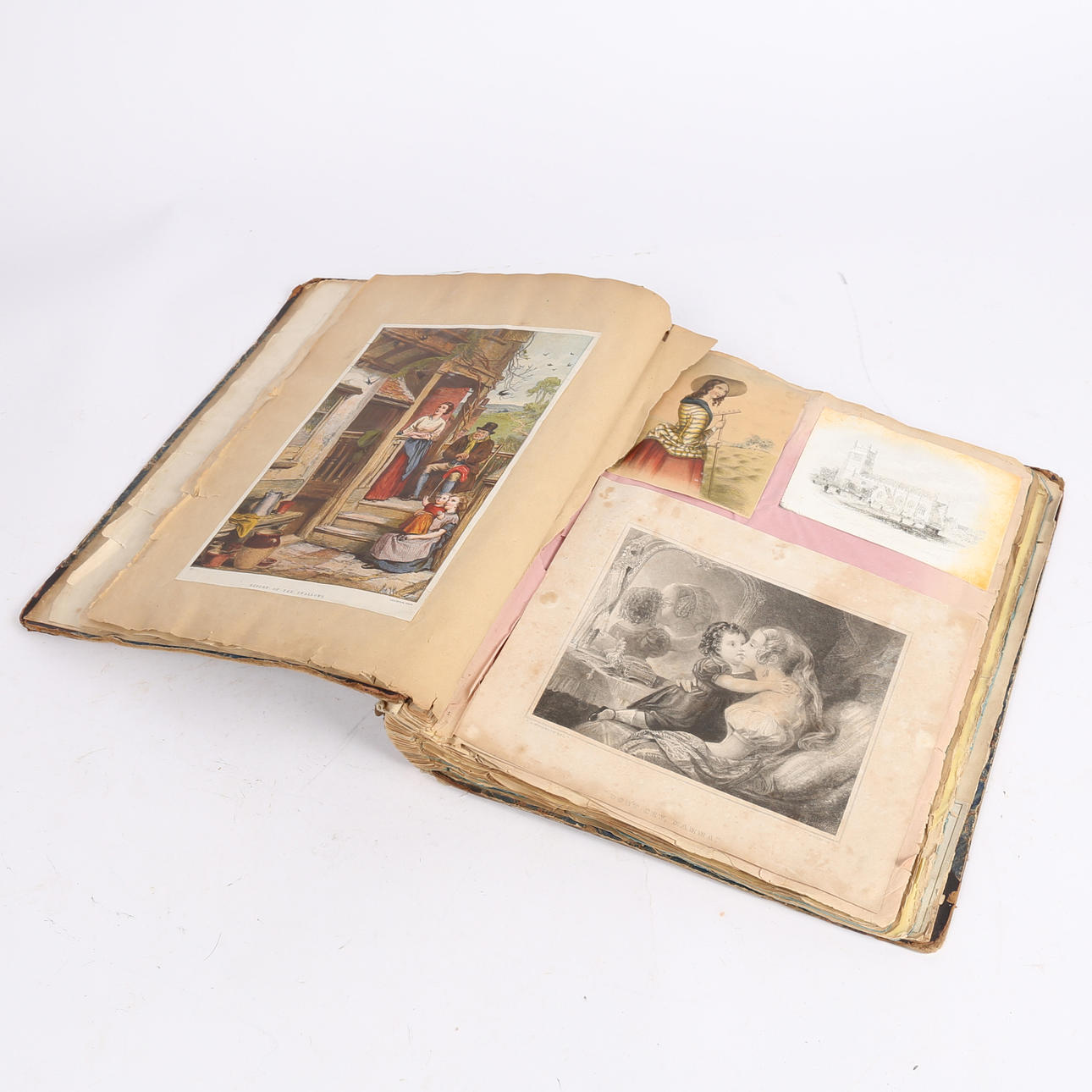A VICTORIAN SCRAP ALBUM.