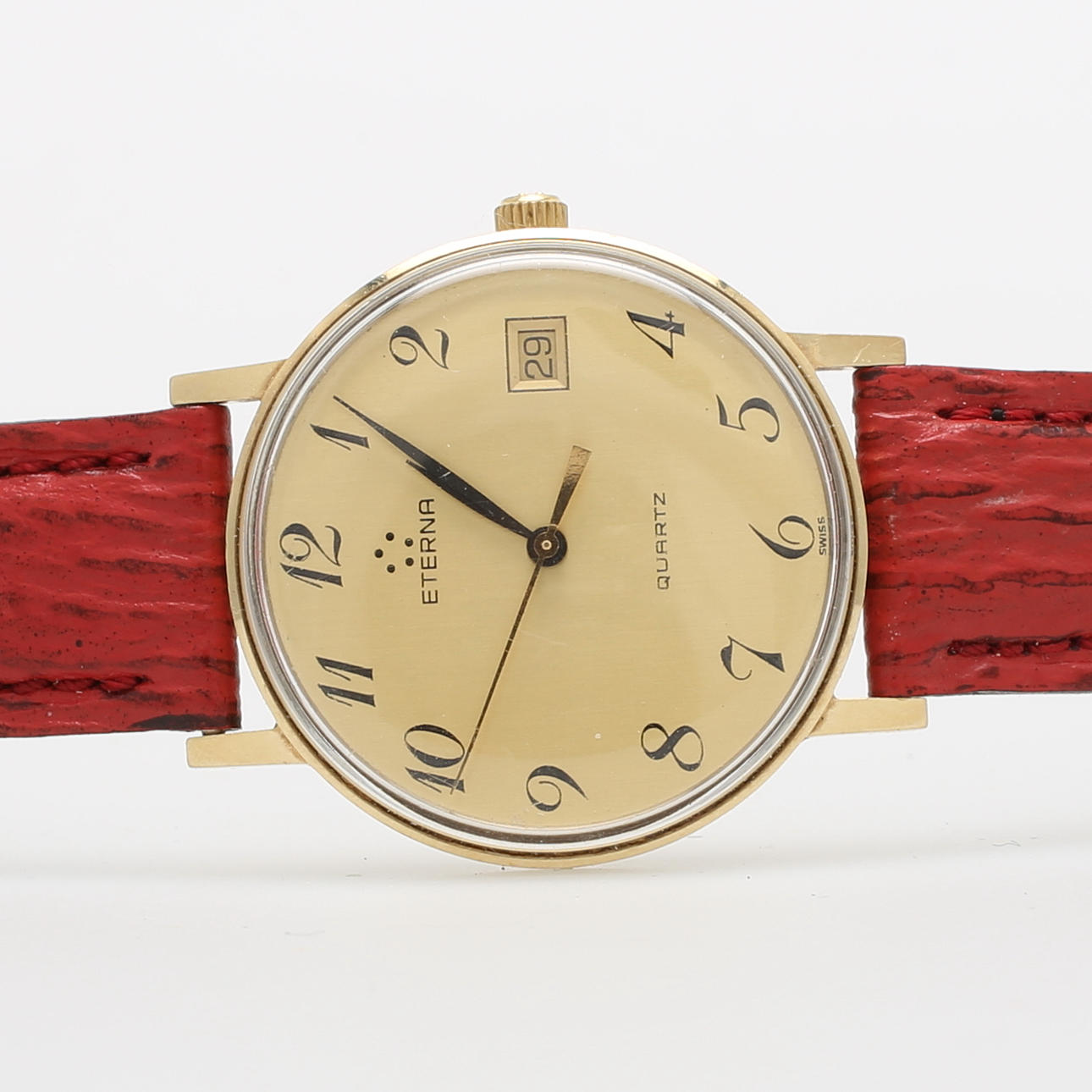 ARMBANDSUR, Eterna, 14 k guld.