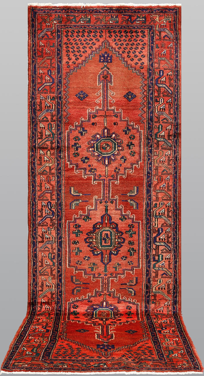 ORIENT CARPET. Hamadan, gallery model, 293 x 110 cm.