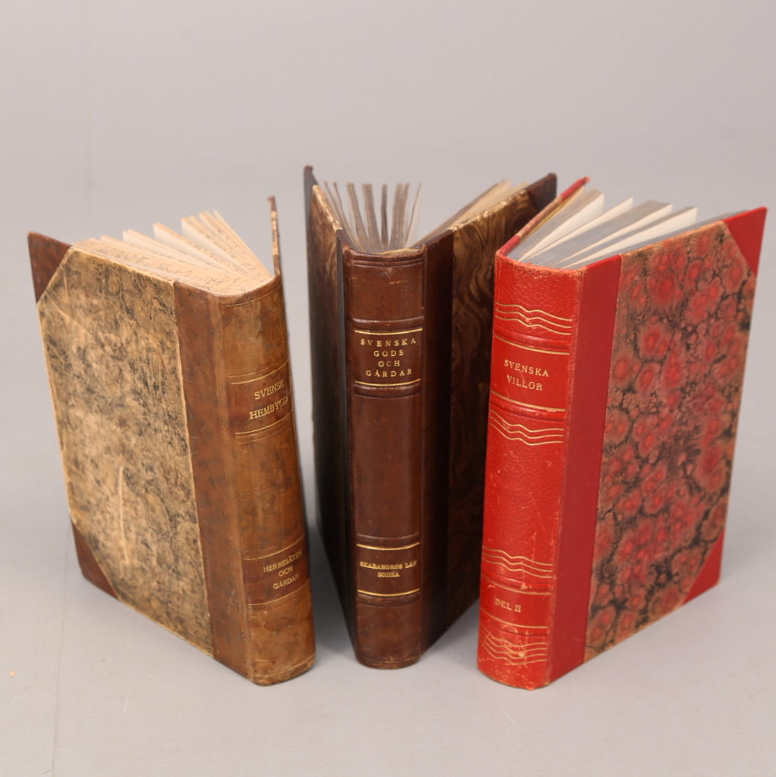 SVENSK HEMBYGD, SVENSKA GODS OCH GÅRDAR, SVENSKA VILLOR, Skaraborgs län.