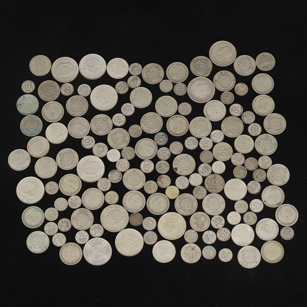 SVENSKE SØLVMØNTER.