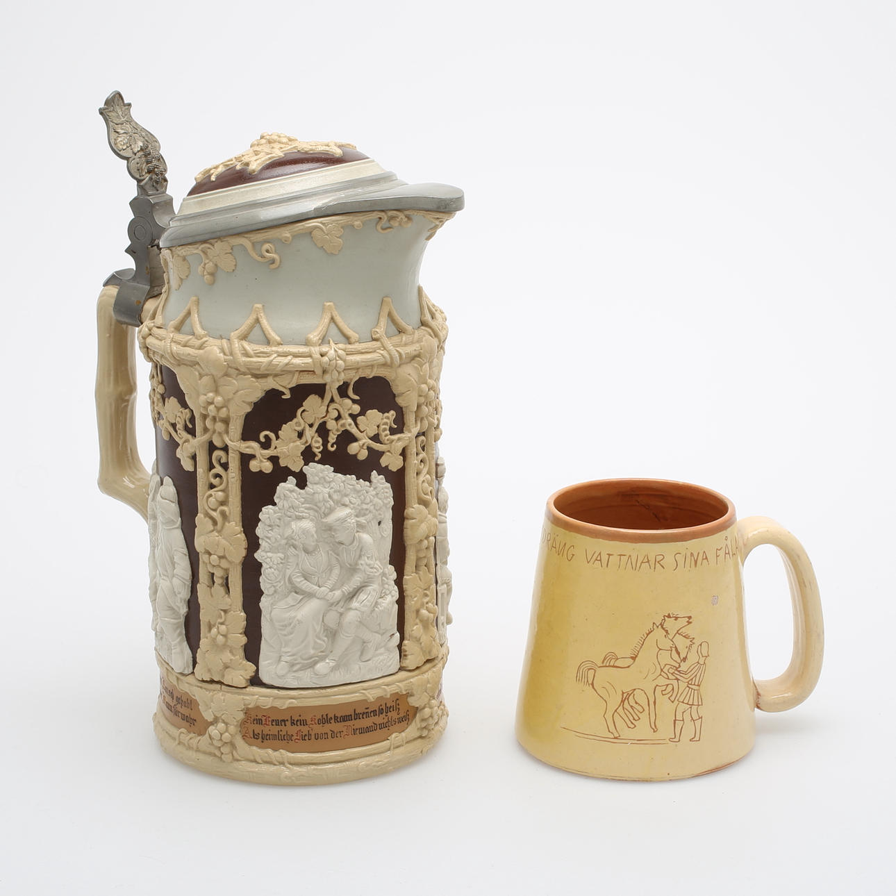 SEJDEL, Torsås samt STOP, Willeroy & Boch, Tyskland.