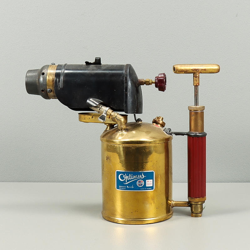 LÖTLAMPE Messing, Optimus, Nr. 5237.