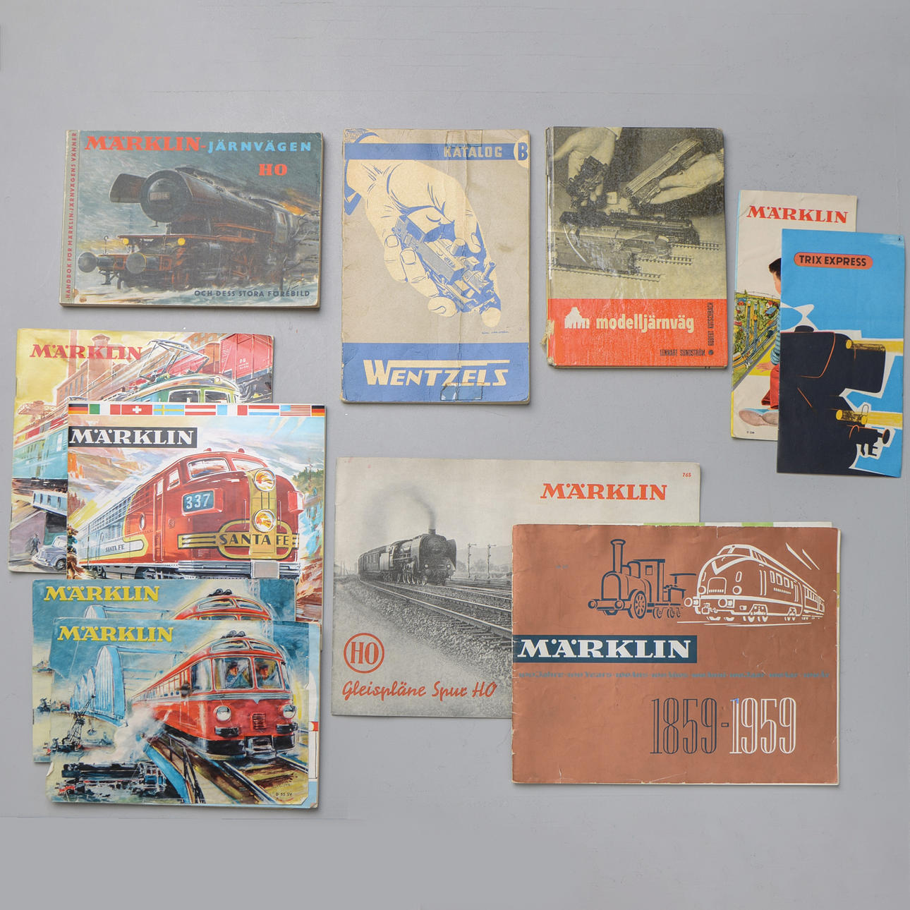 MÄRKLIN, catálogos antiguos.