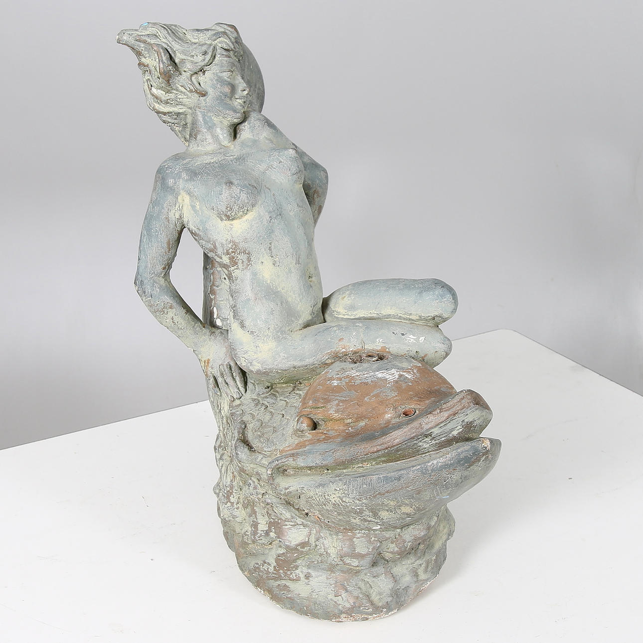 TRÄDGÅRDFONTÄN/SKULPTUR, betong. 1900-tal.