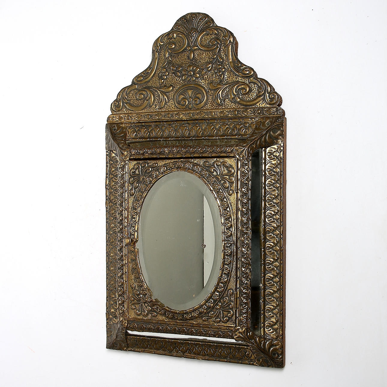 NYCKELSKÅP Barockstil, omkring sekelskiftet 1900.