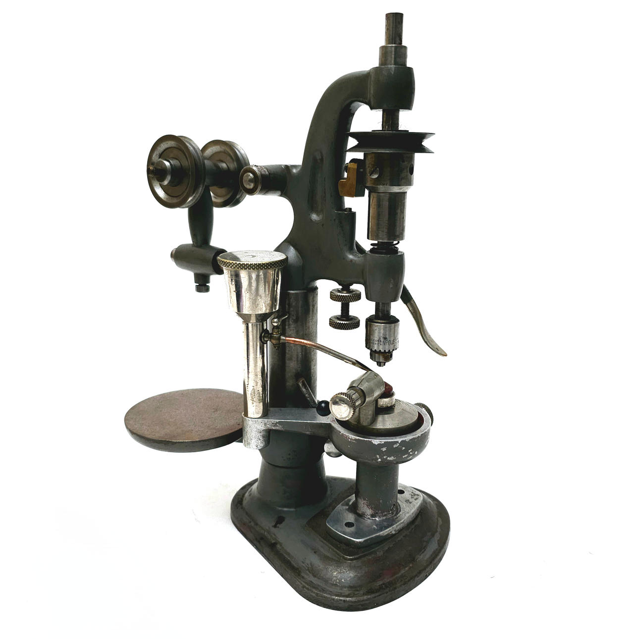 FRÄS I METALL OCH BRONS. 40-TALET. JACOBS CHUCK.