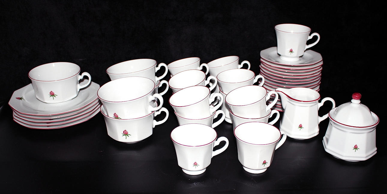 SERVIS, 41 delar, porslin, Boda Shop.