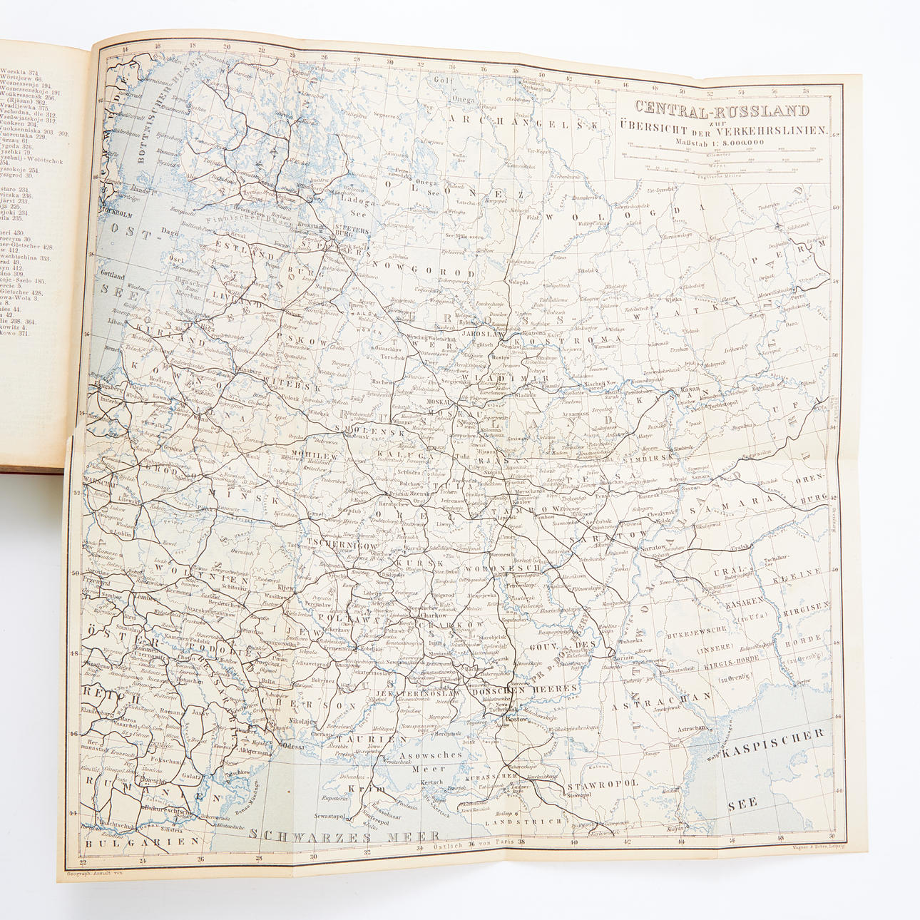 BAEDEKER, RUSSIA, 4th ed. 1897.