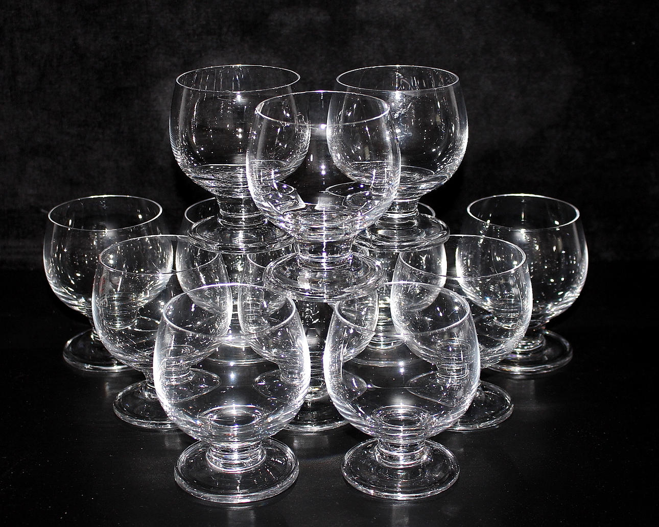 GLAS, 12 st, Skruf.