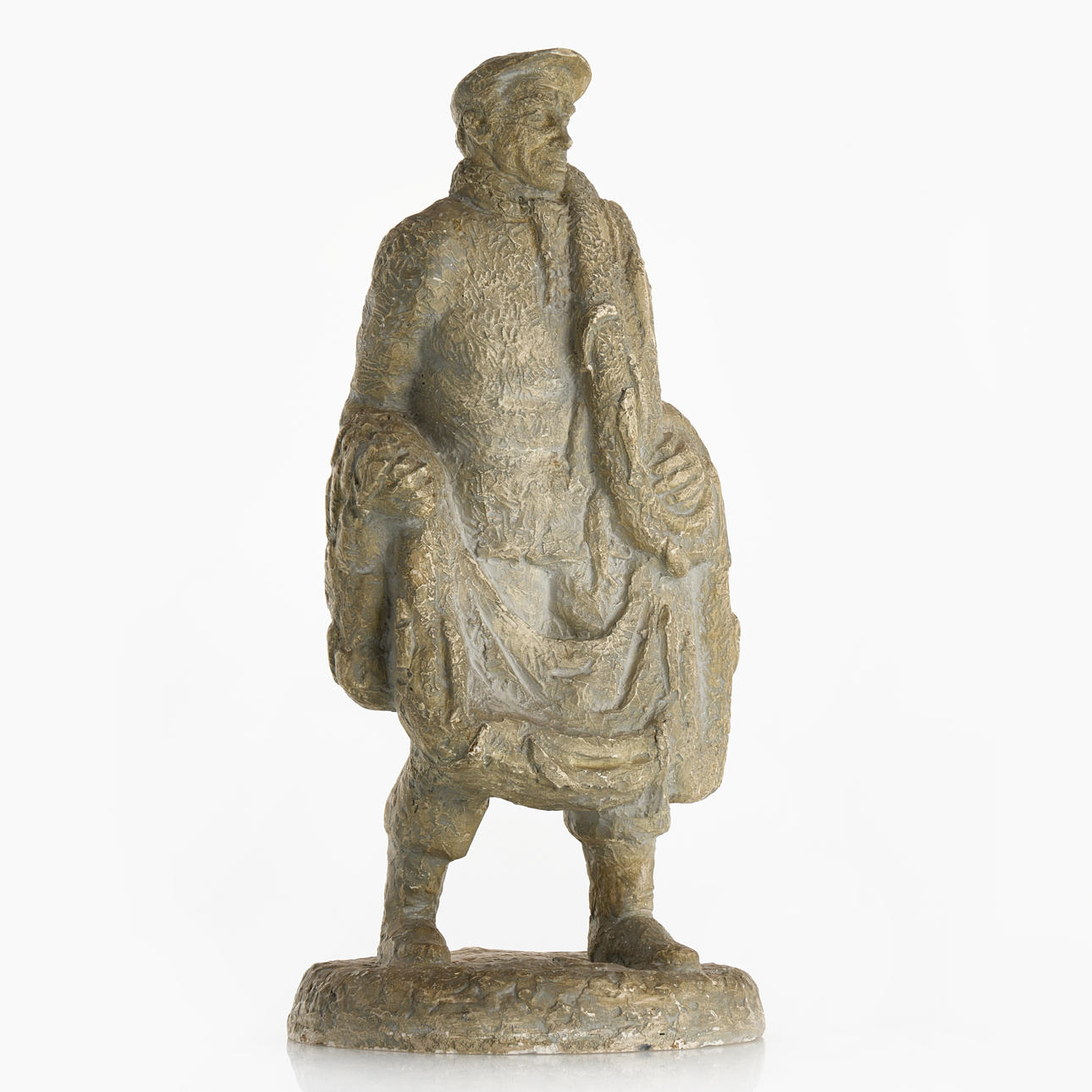 BERTIL NYSTRÖM (1900–1987). 'Good Catch', plaster sculpture, signed and dated 1943.