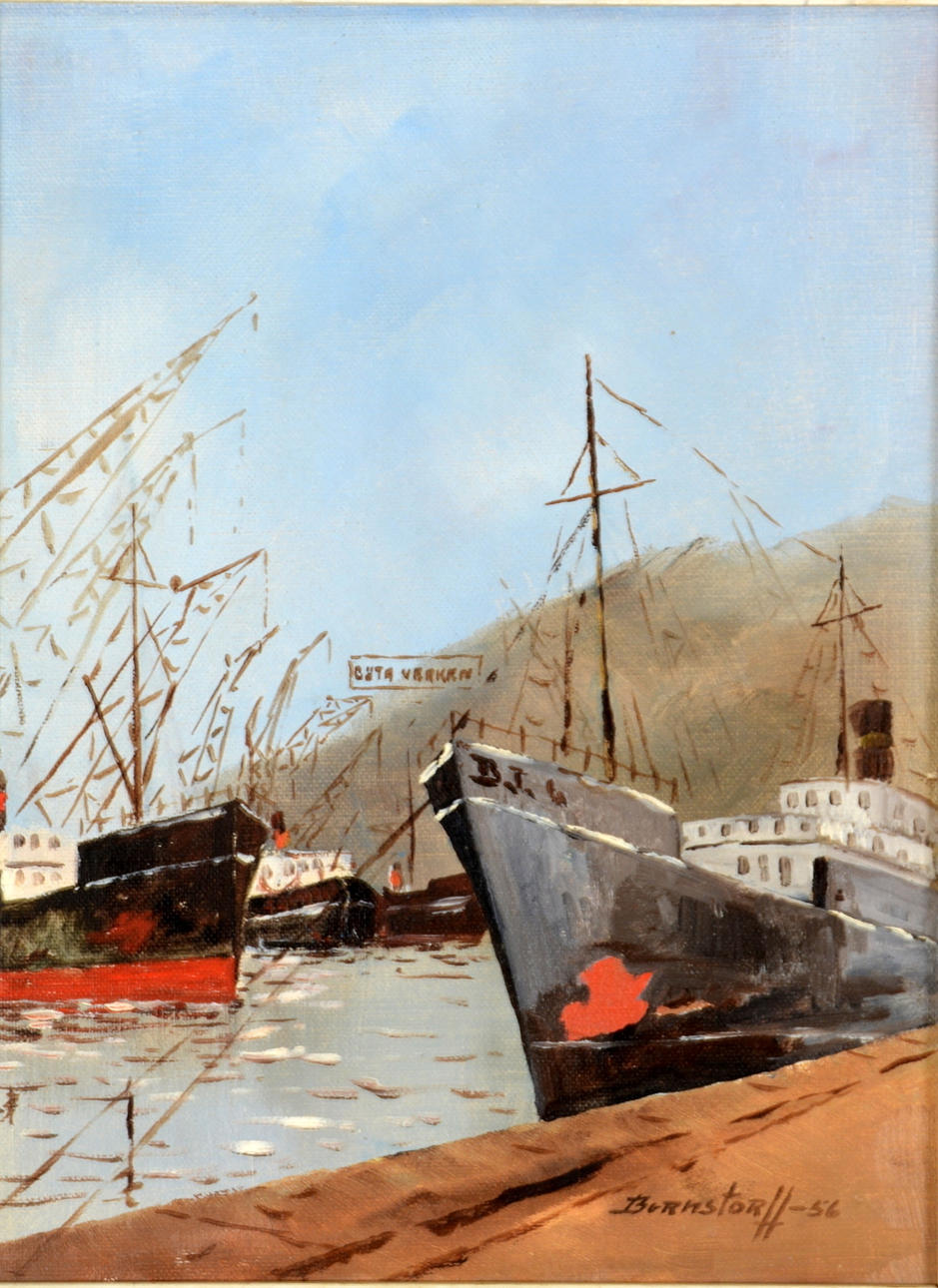 OIDENTIFIERAD KONSTNÄR. Olja på pannå.