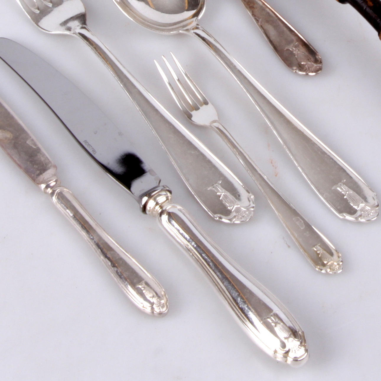 BESTICKUPSÄTTNING, 63 delar, nysilver, "Vasa", 1900-tal.