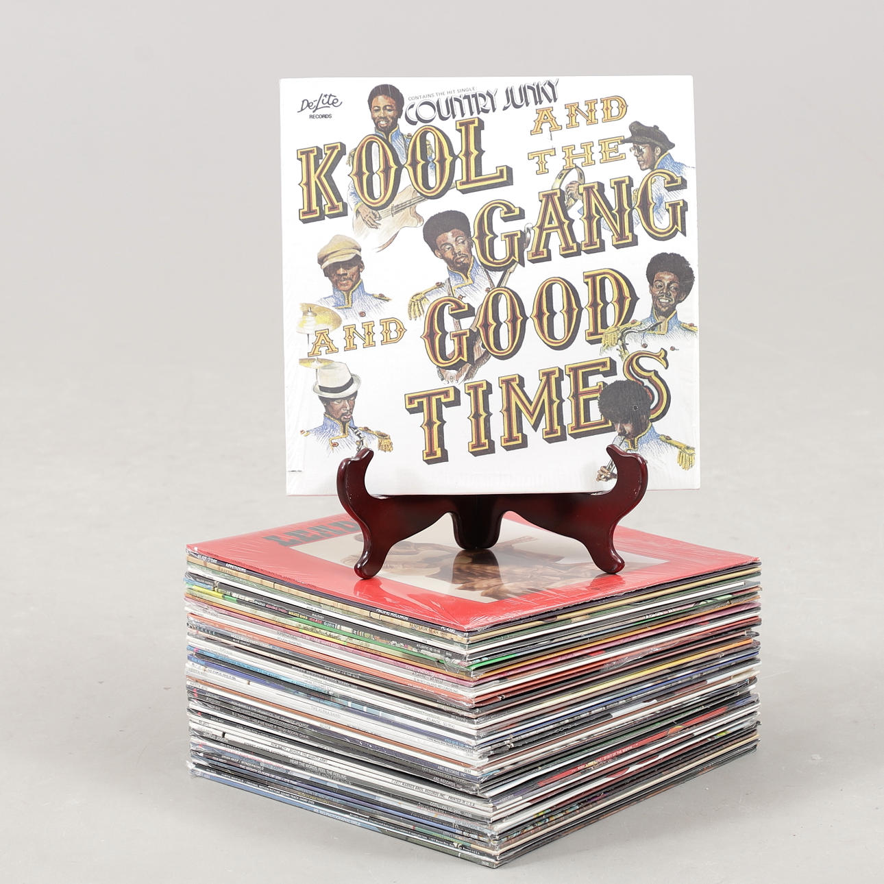 LPs, 47 vinyl records, 1970s/80s.