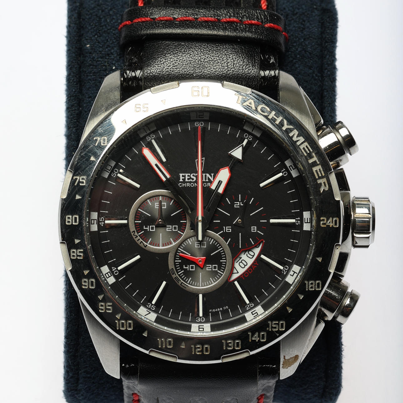 HERRARMBANDSUR. Festina, Cronograph.