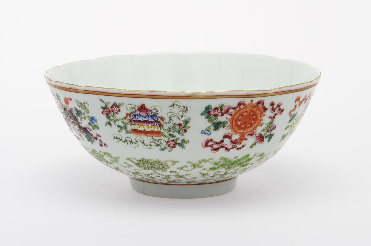 SKÅL, porslin, Kina, 1900-tal.