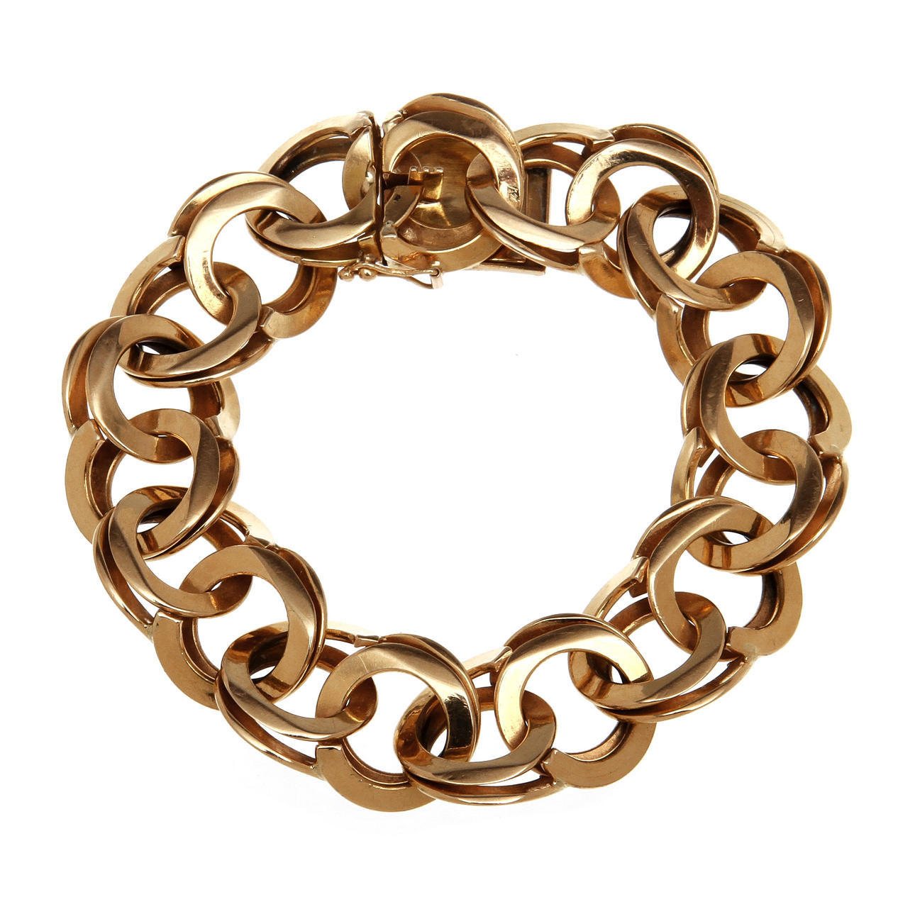 ARMBAND, 18k guld, vikt 54,7 gram.