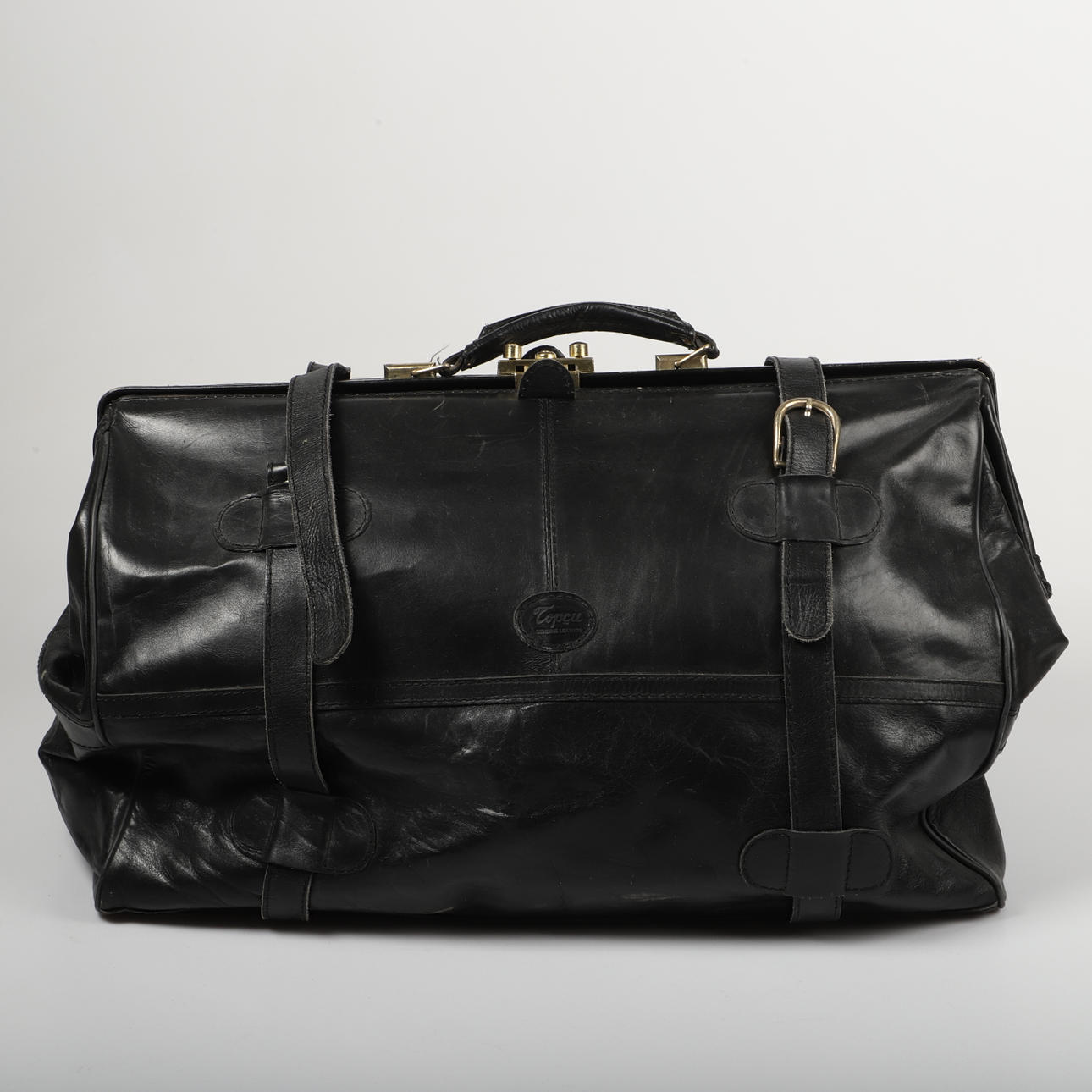 00s AQUASCUTUM Dulles bag Doctor's BLK 【公式通販】