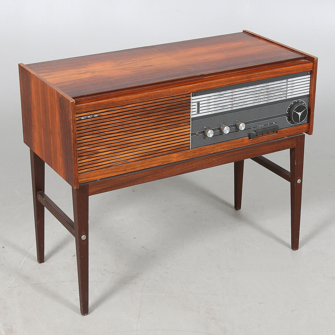 STEREOMÖBEL, "Satchmo", Dux/Philips. 1960-tal.