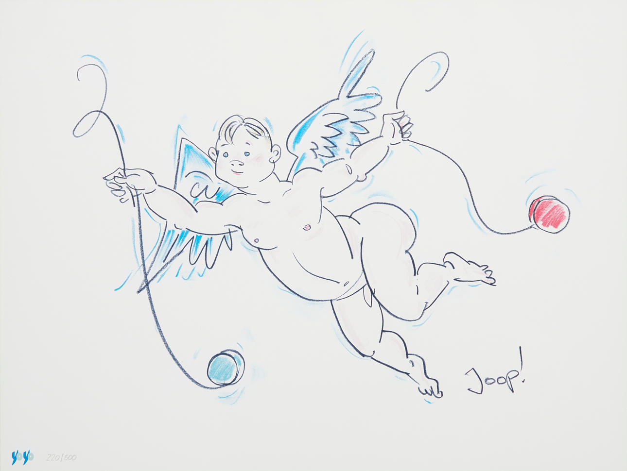 WOLFGANG JOOP (GEB. 1944). Engel.