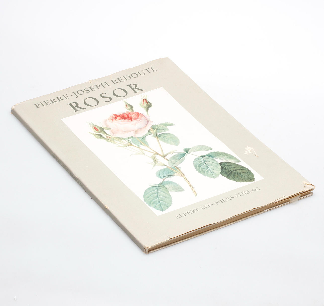 BOK, "Rosor", Pierre-Joseph Redouté, Albert Bonniers Förlag, 1954.