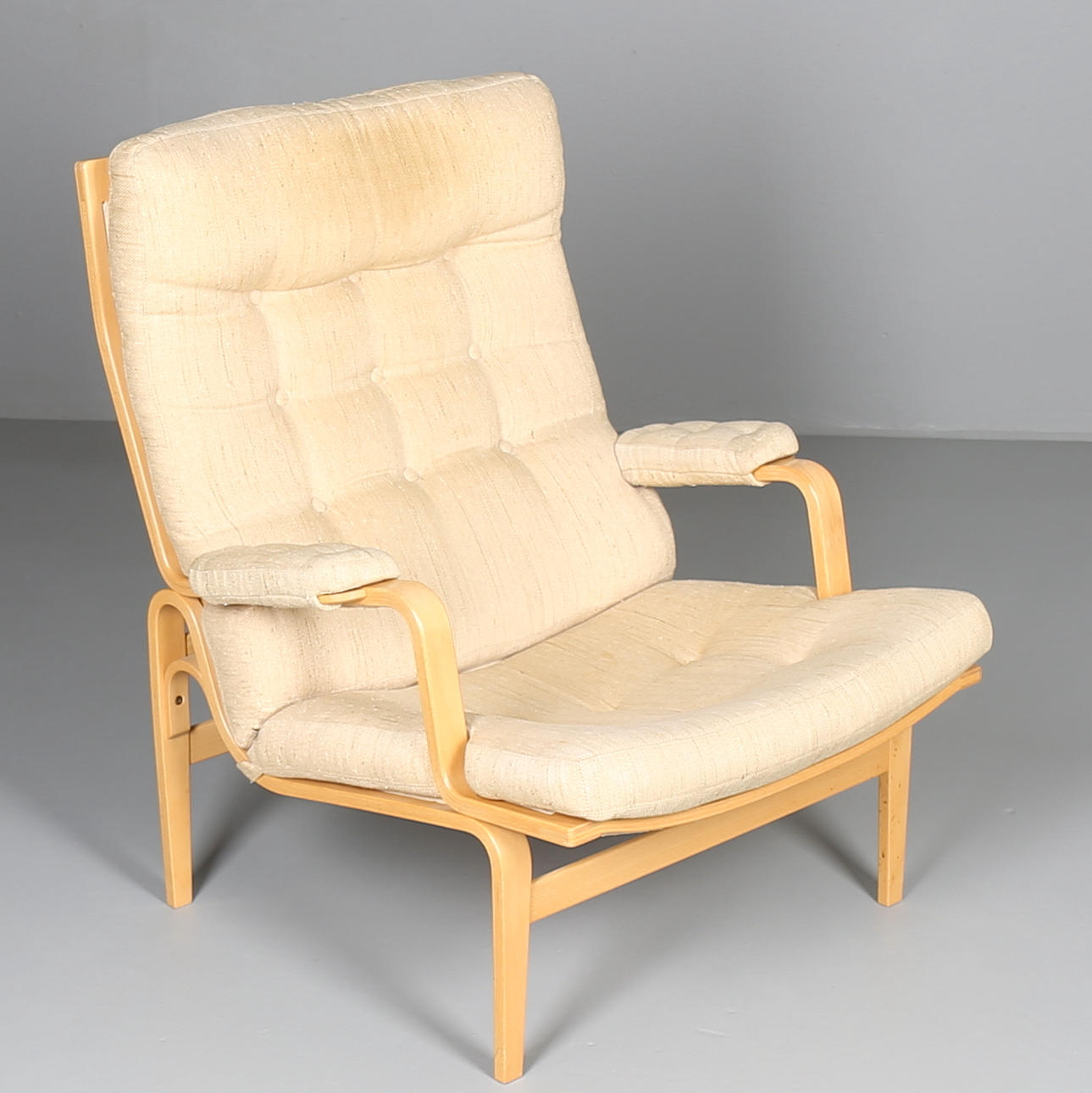 FÅTÖLJ, modell 'Ingrid', Bruno Mathsson, DUX.