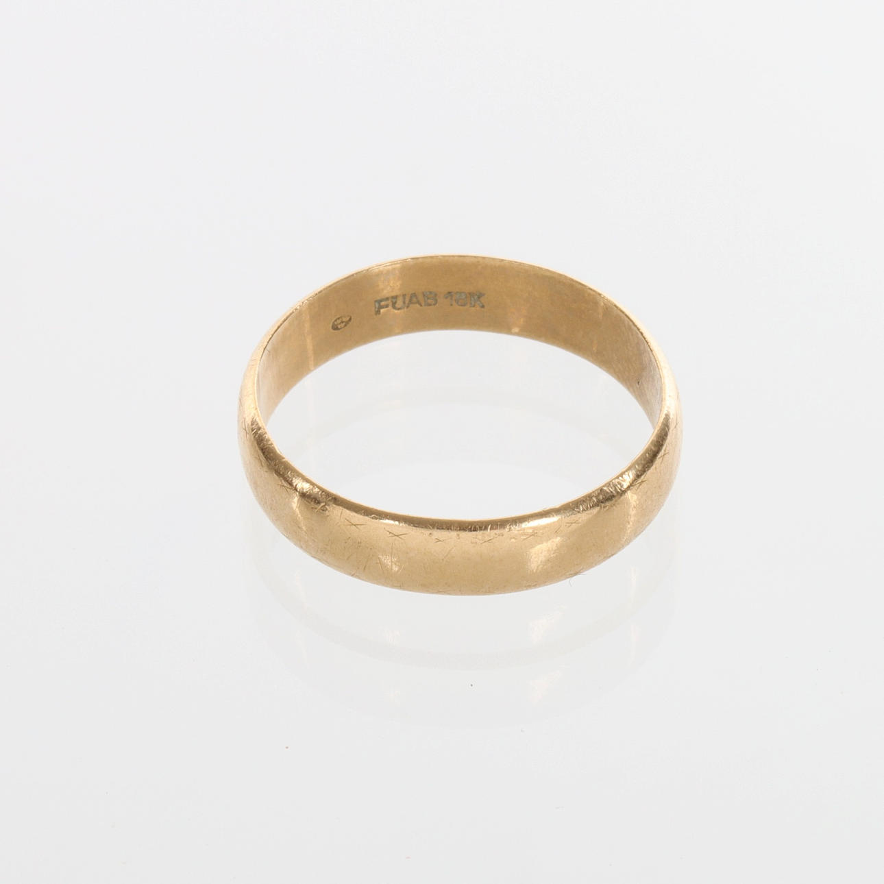 A RING, 18K gold, 1970s.