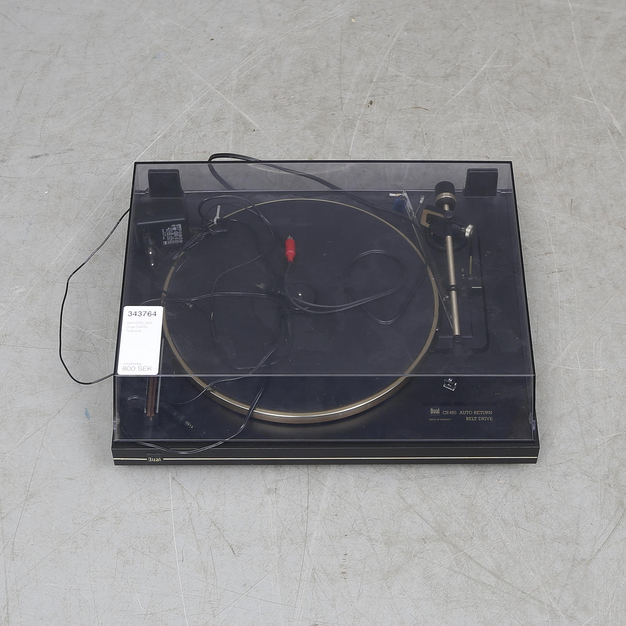 RECORD PLAYER, Dual CS450, Germany.
