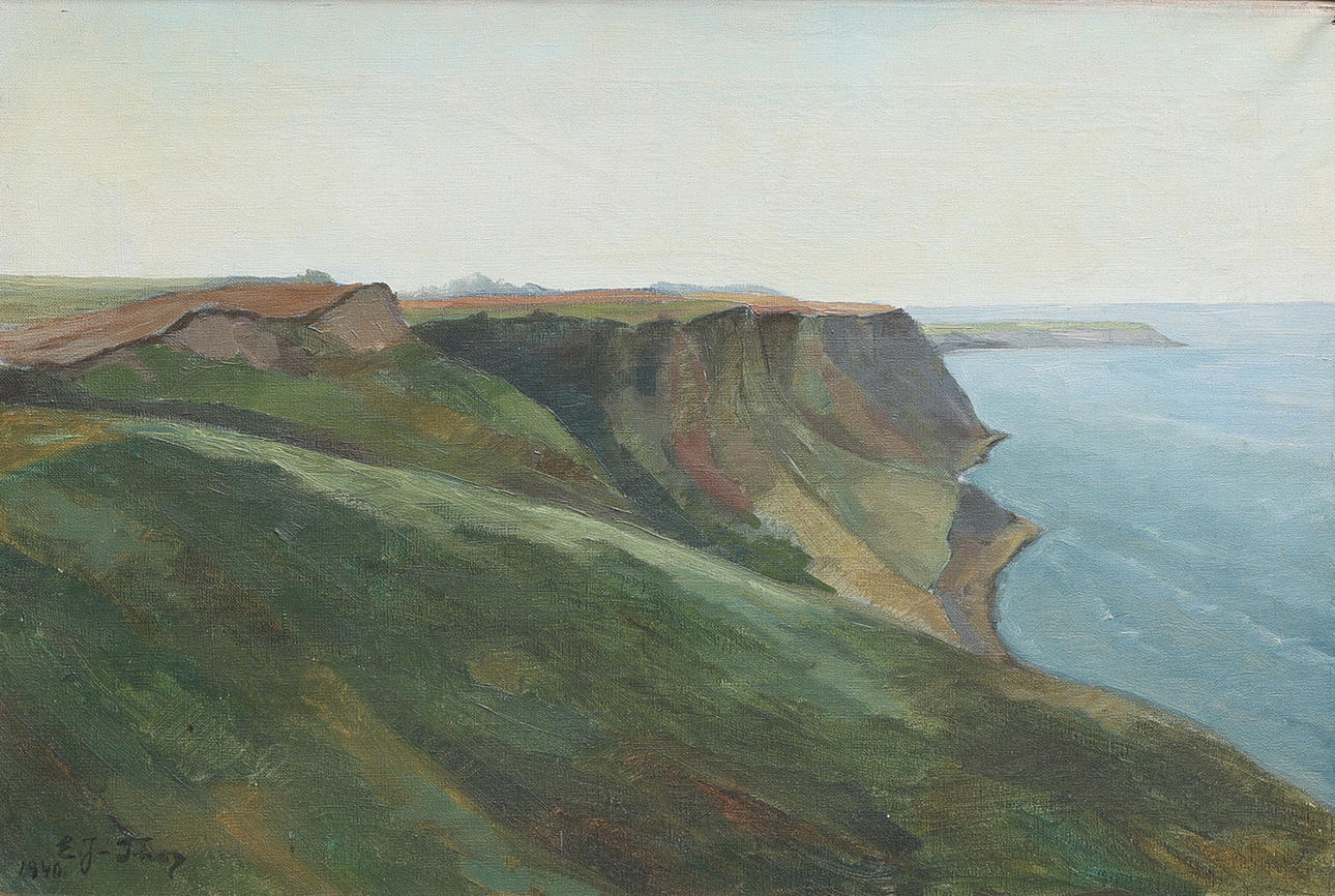 EMIL JOHANSON-THOR. "BACKAFALLEN HVEN", 1940.