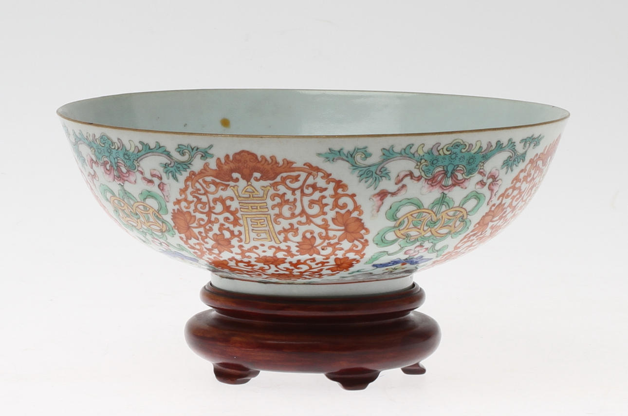 SKÅL, porslin, Kina.