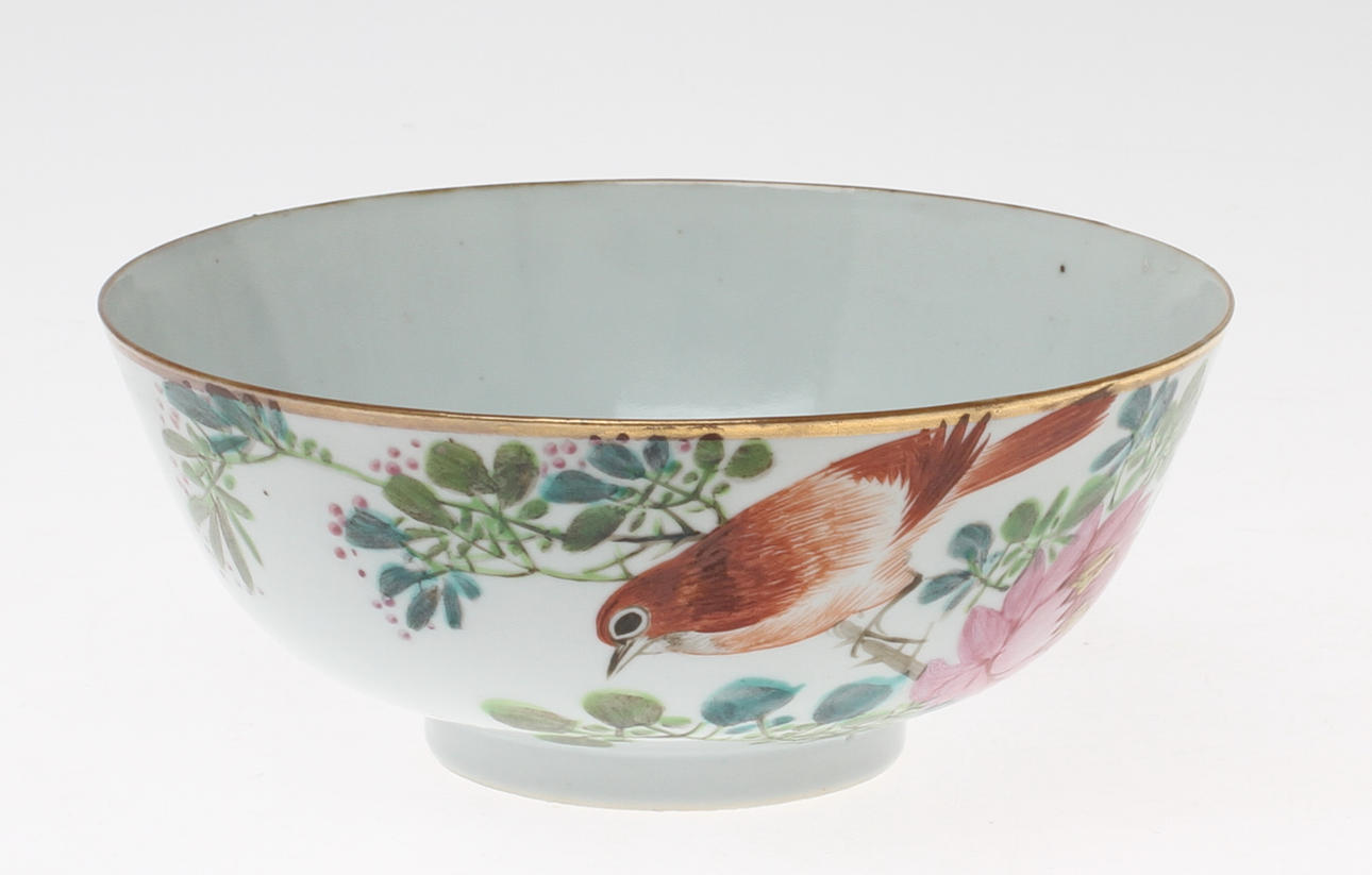 SKÅL, porslin, Kina.