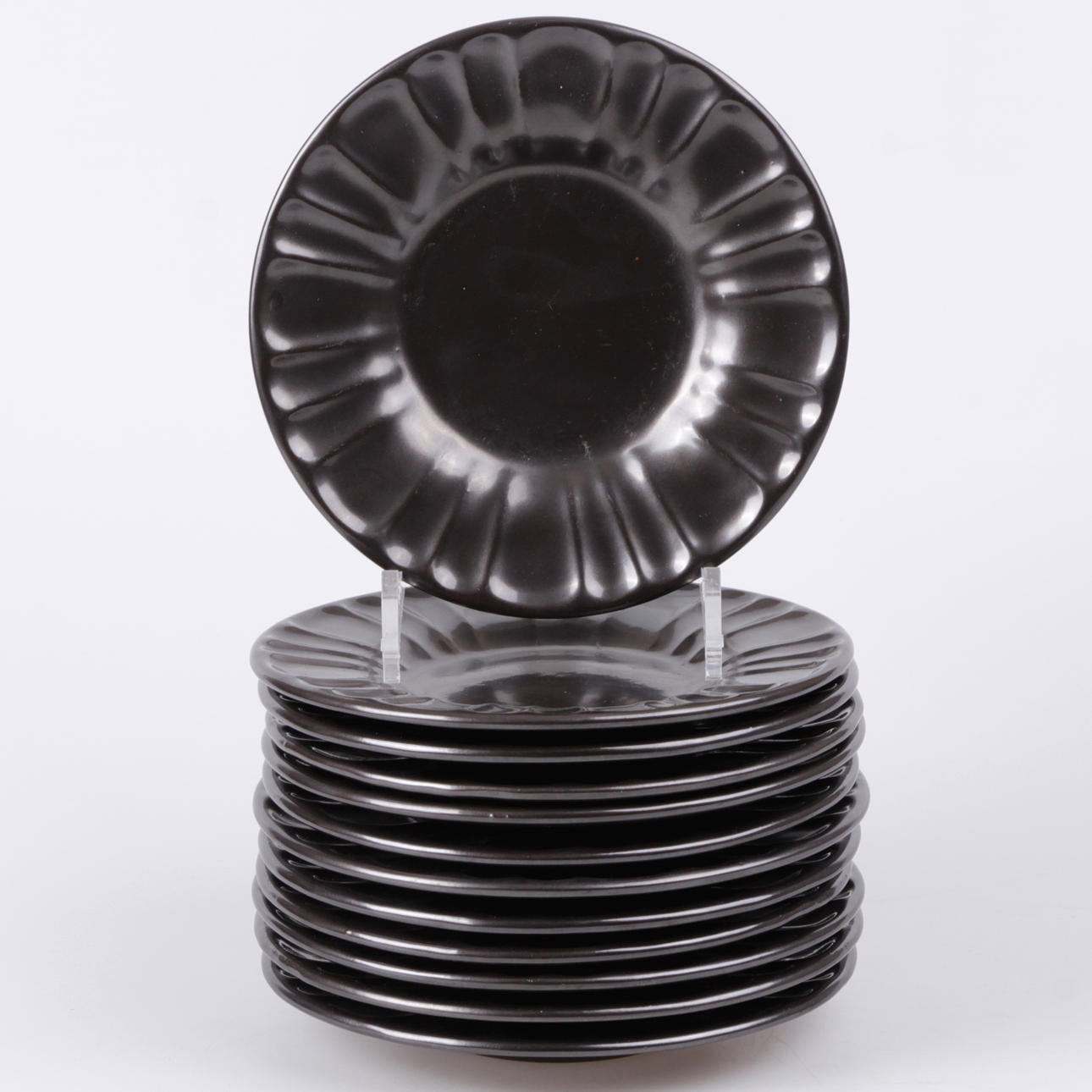 ASSIETTER, 12 st. Keramik, Ekeby, 2356.