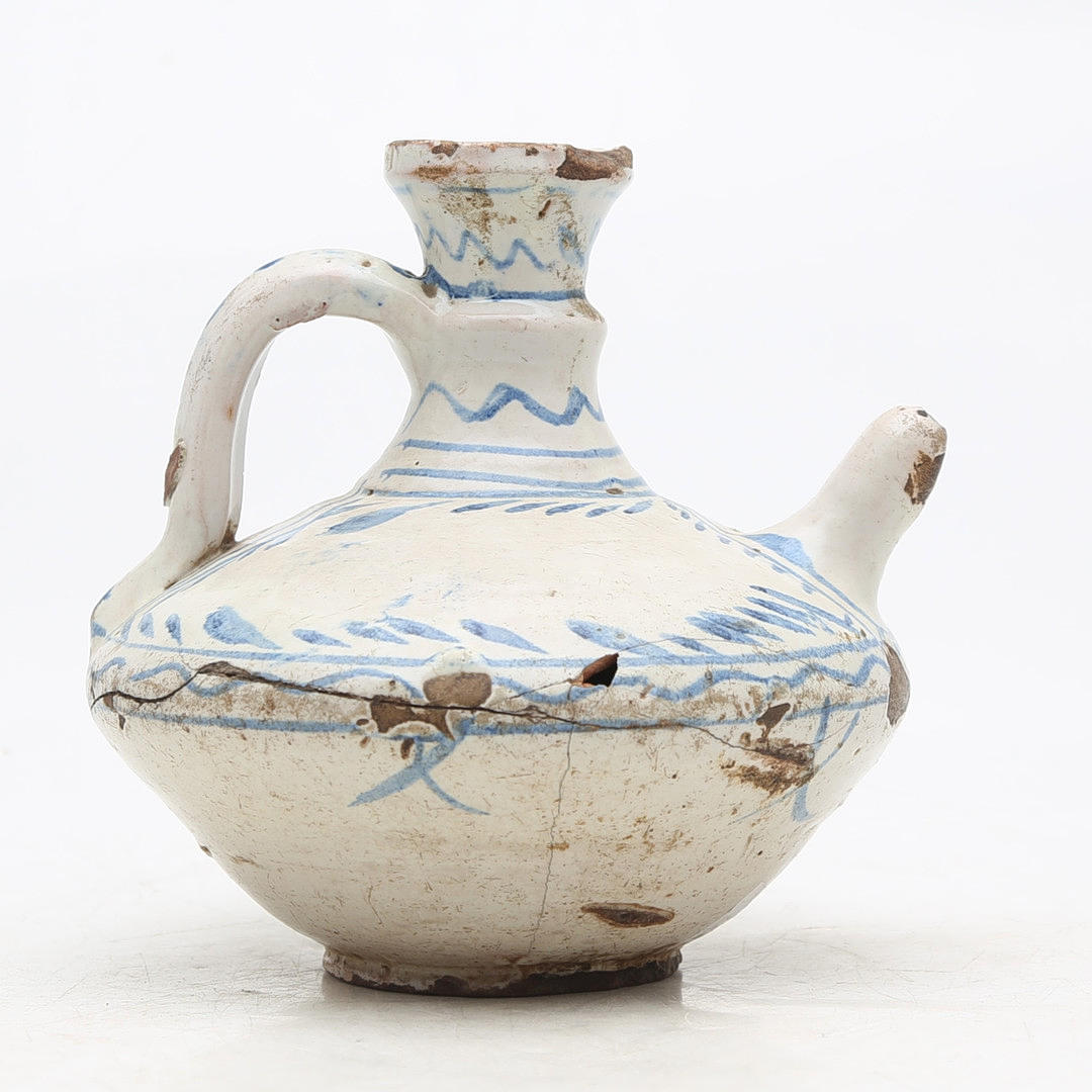 Aragonese earthenware pitcher, probably from Teruel, late 18th Century.
