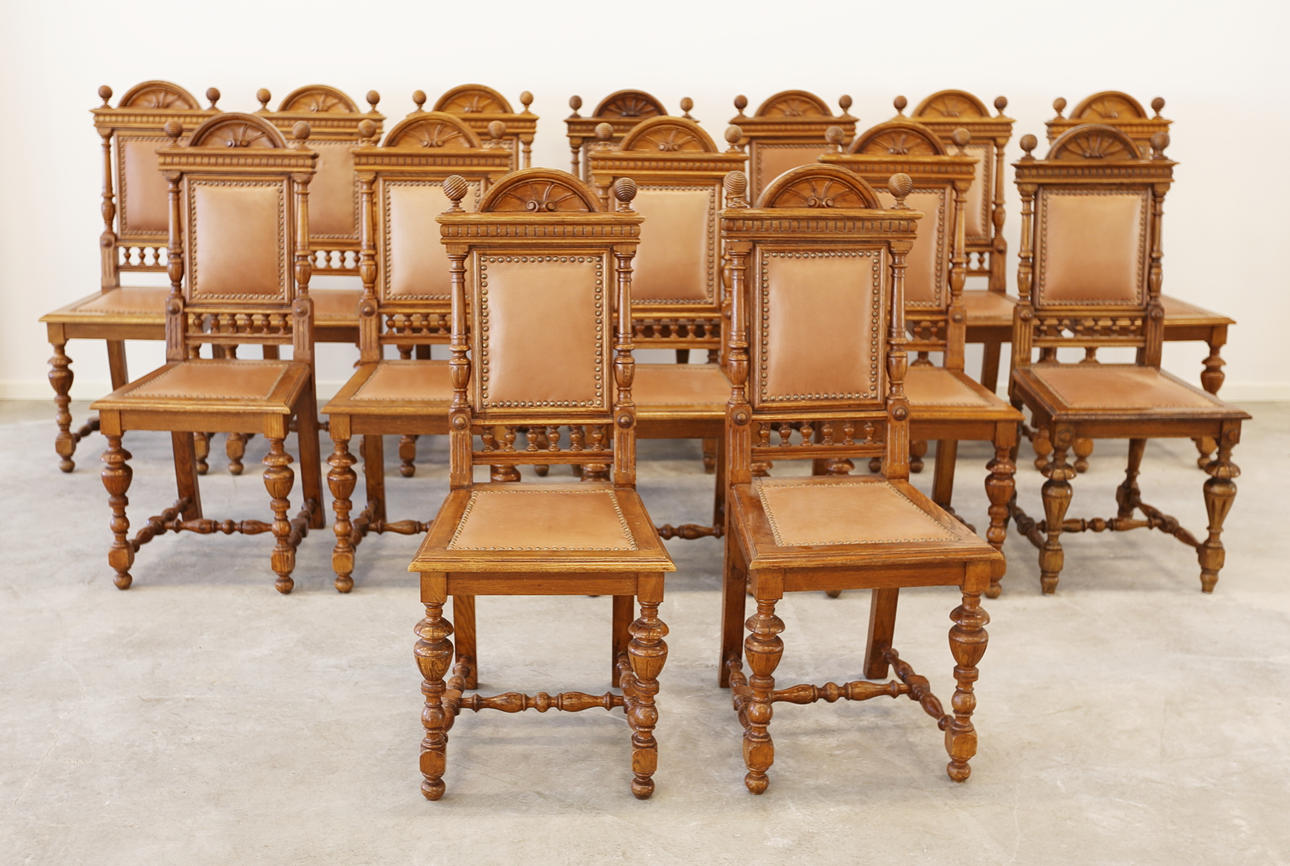 STOLAR, 14 st, nyrenässans, 1880-tal.