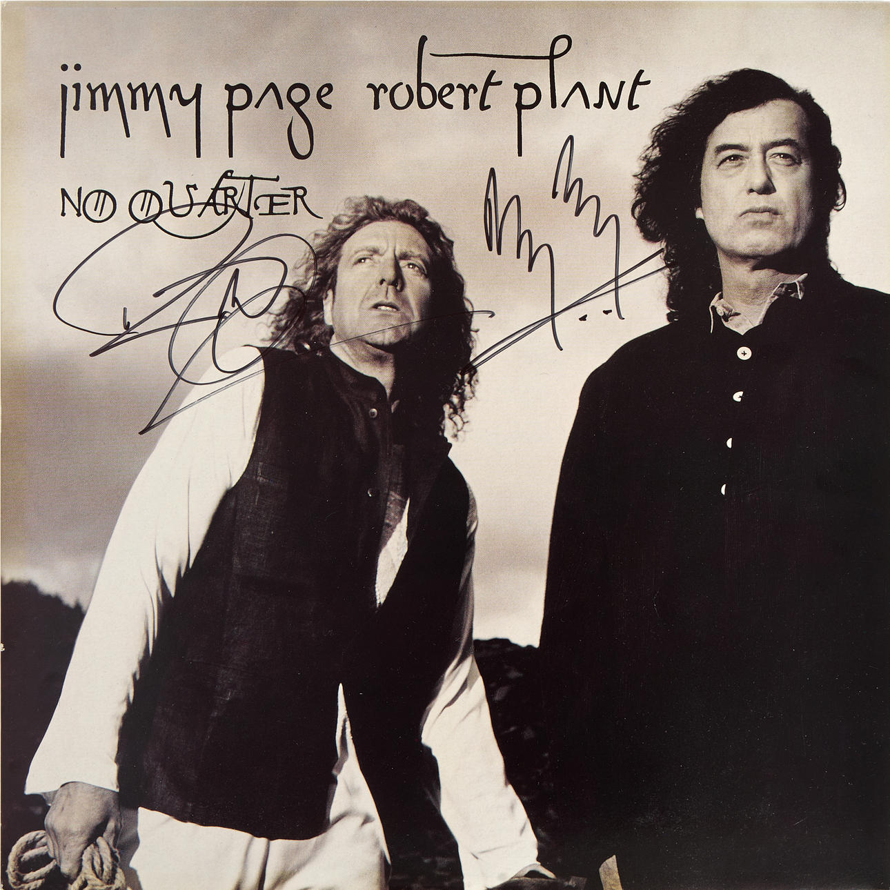 JIMMY PAGE - ROBERT PLANT, (Led Zeppelin), “No Quarter, 1994