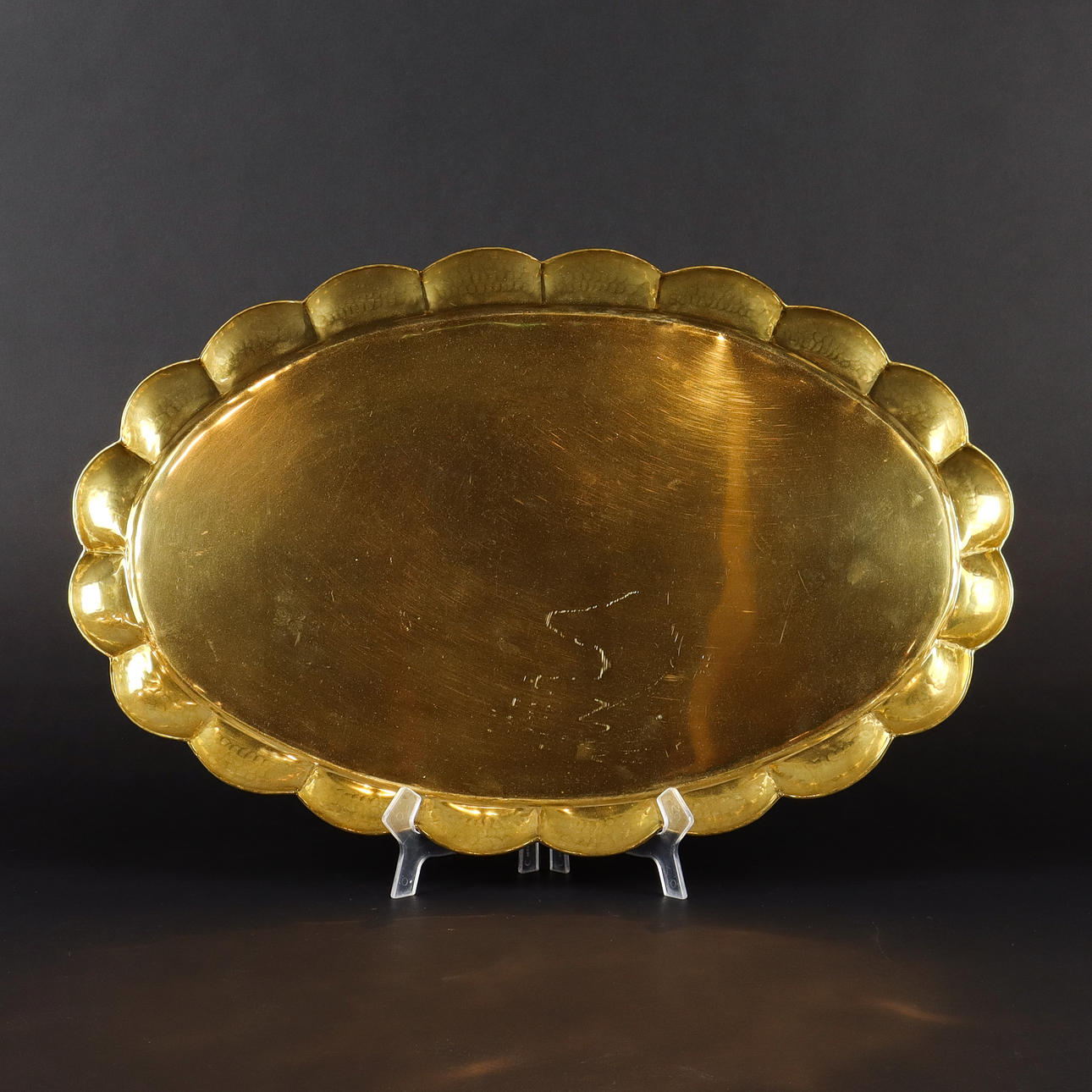 BRASS TRAY, Arvid Johansson Arvika.