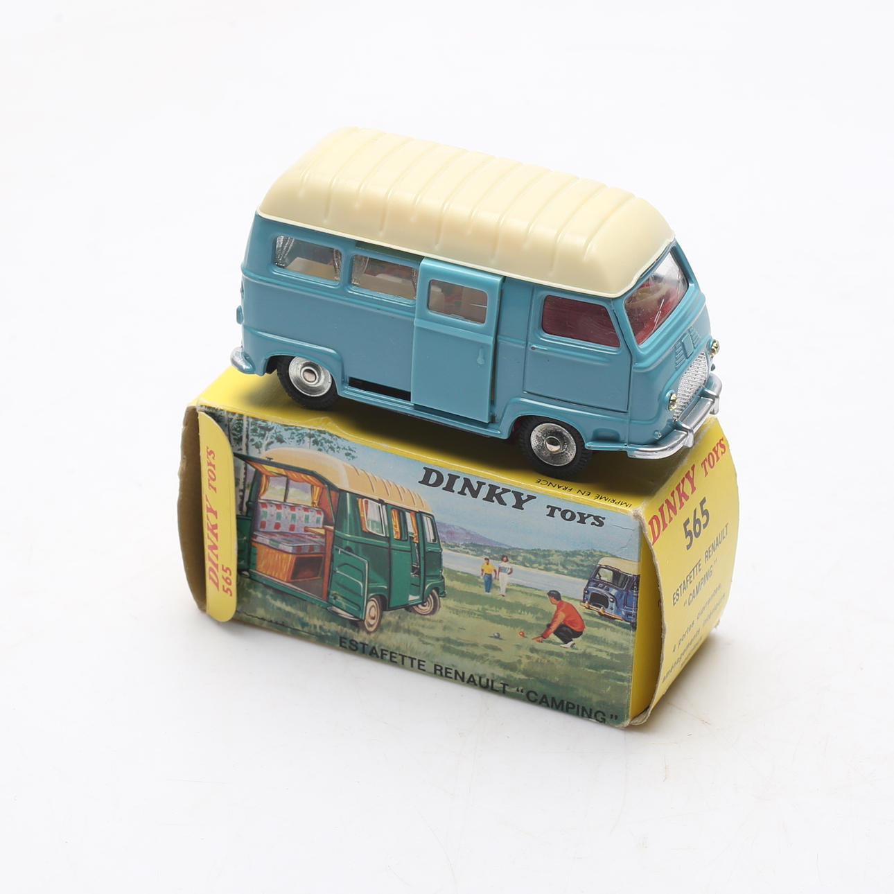 Renault - Estafette Camping-Car - Modèle Presse - 1/43 - Autos