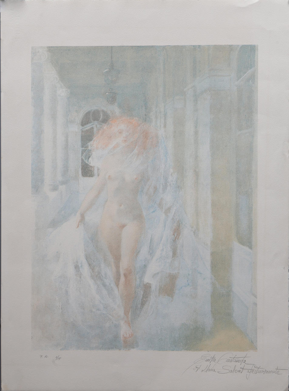 EMILIA CASTAÑEDA. Una joven.