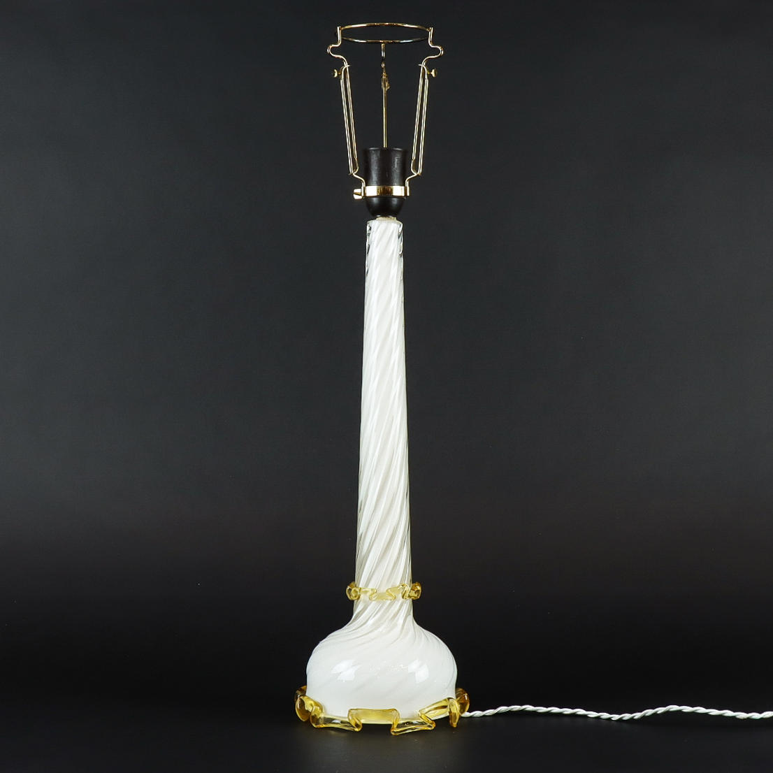 LAMPFOT glas, Murano.