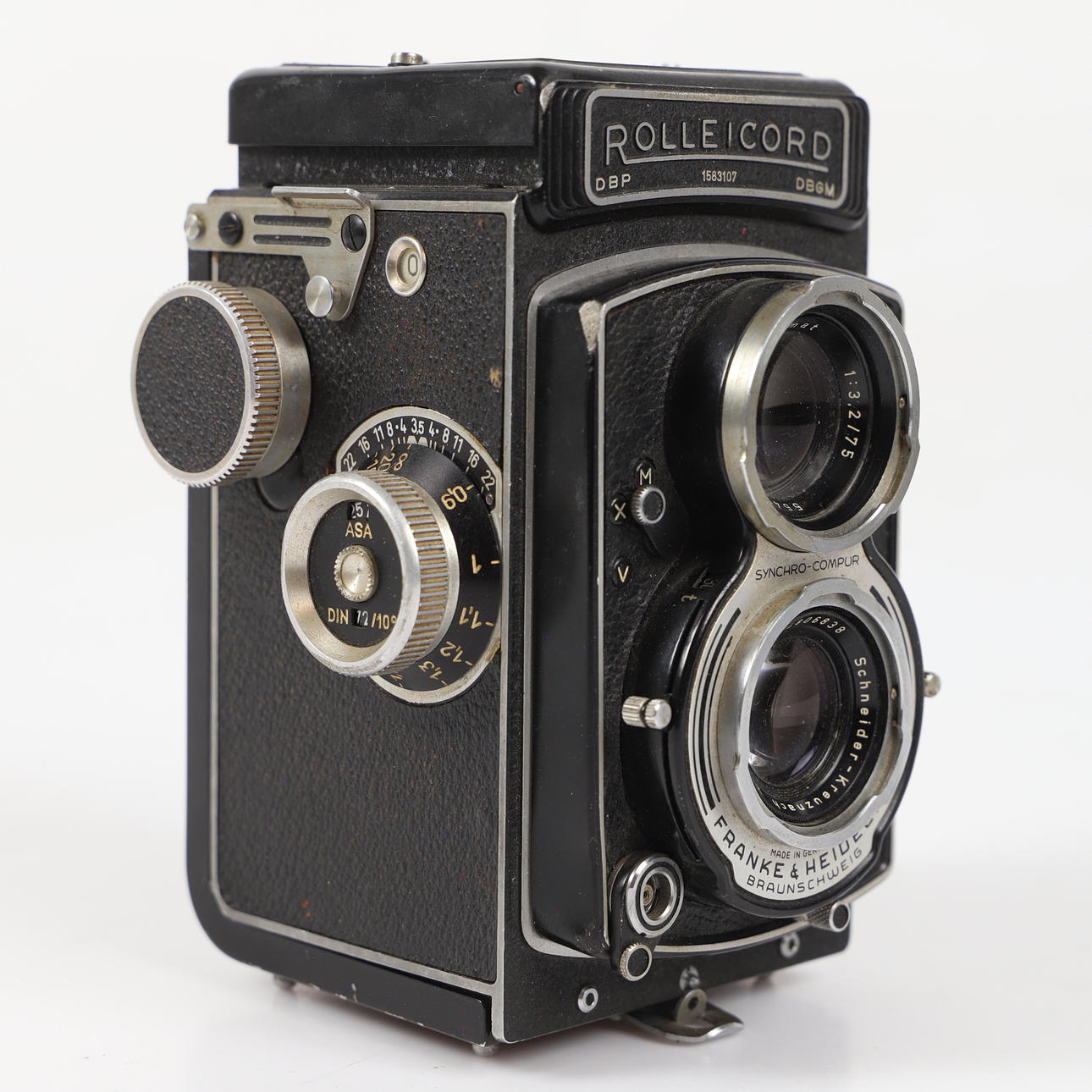 Starožitný fotoaparát ROLLEICORD FRANKE a HEIDECKE BRAUNSCHWEIG