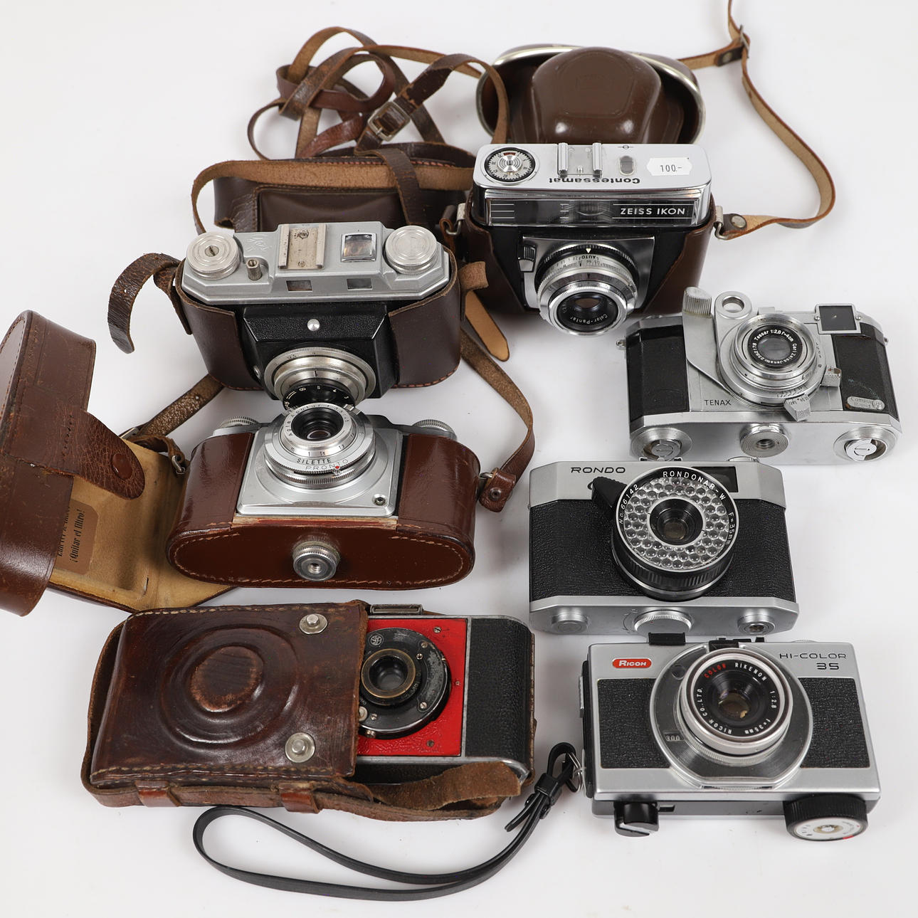 7 cameras, Agfa, Reflex-Korelle et al.