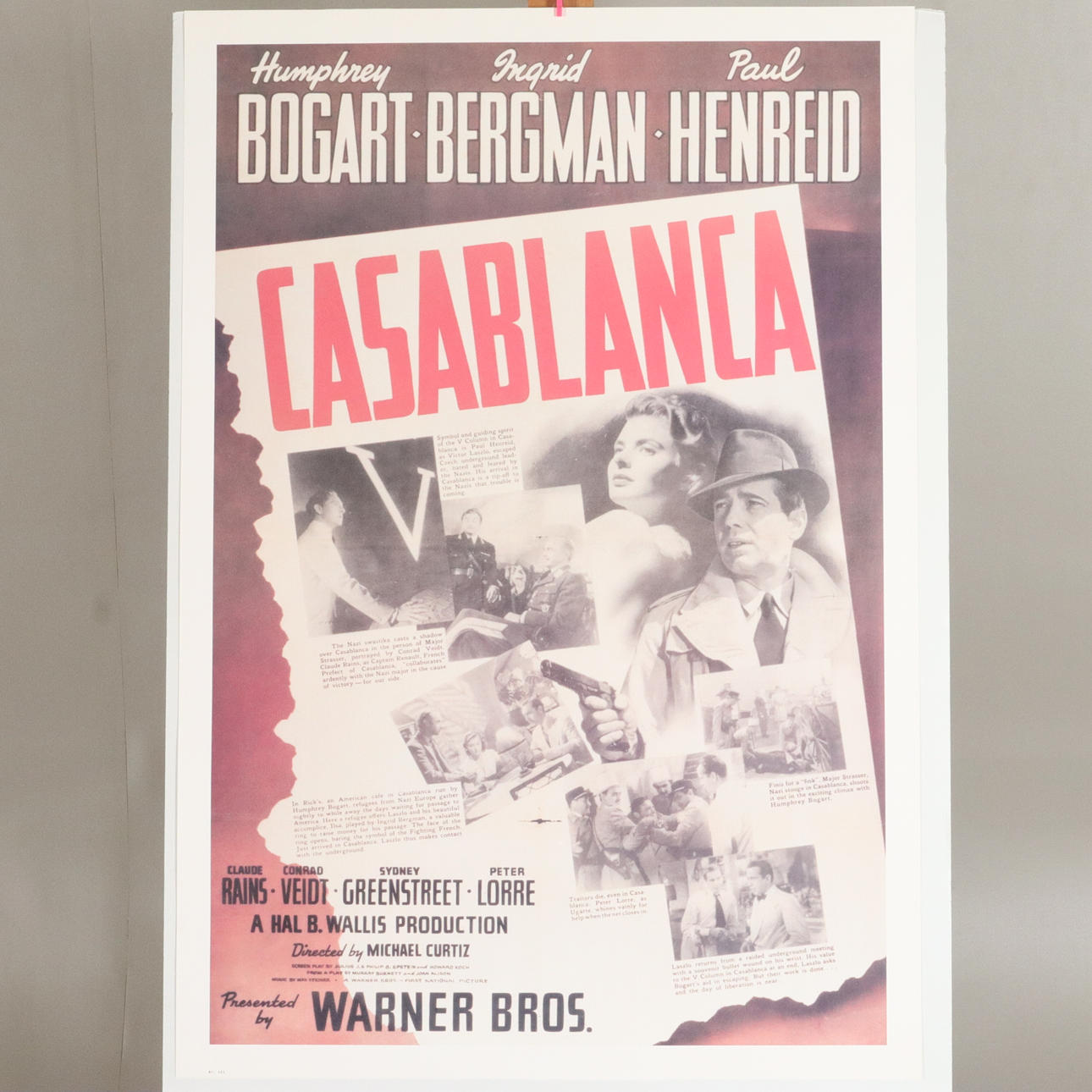 BIO/ FILMAFFISCH Casablanca.