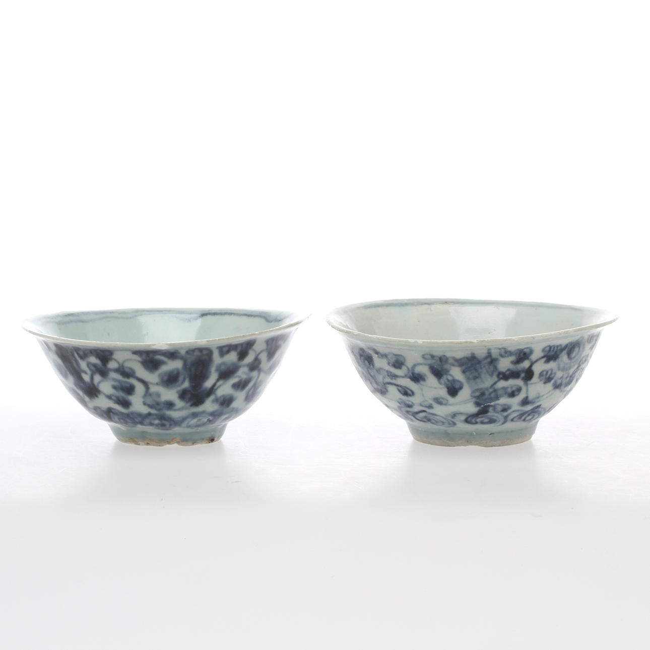 SKÅLAR, 2 st, Kina.
