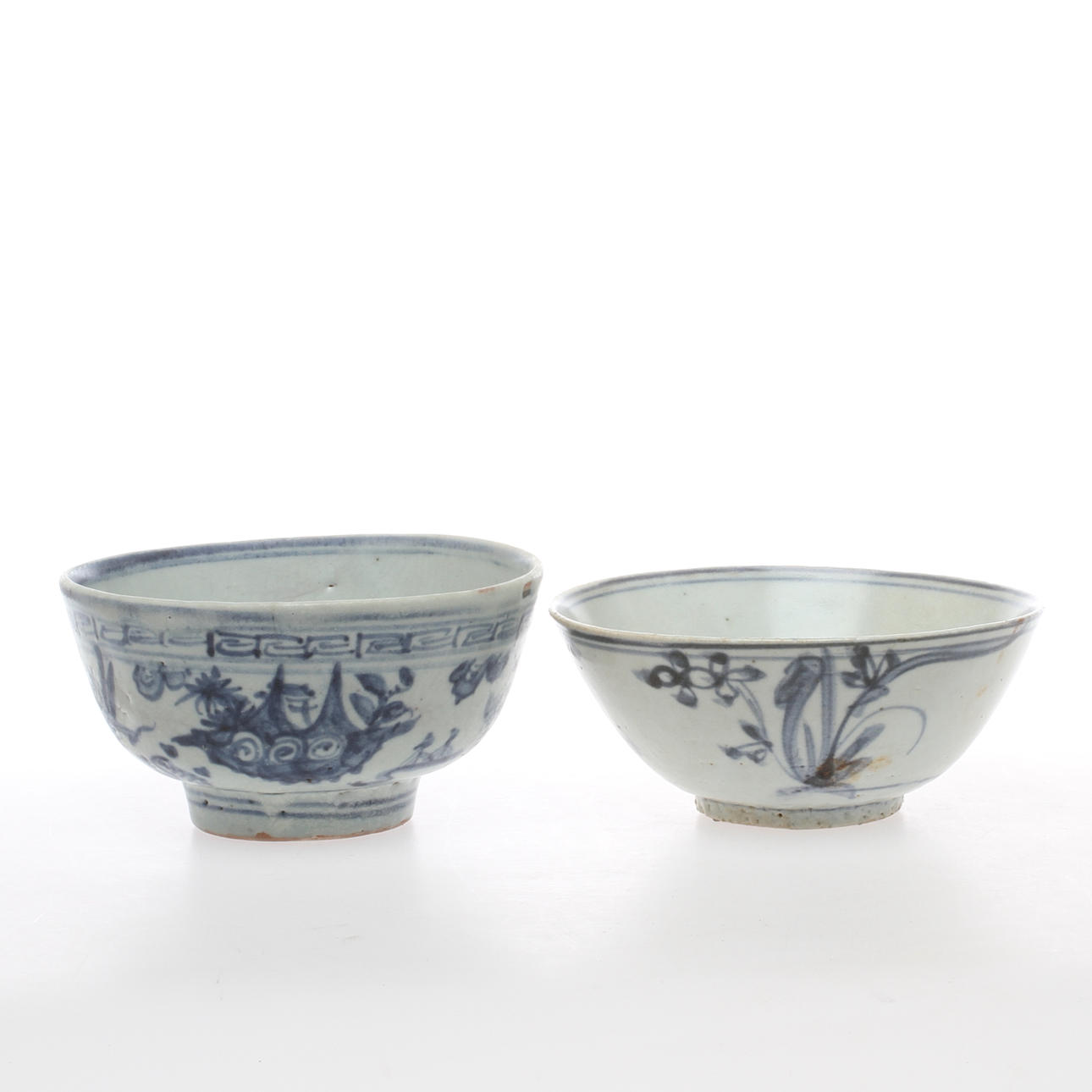 SKÅLAR, 2 st, keramik, Kina.