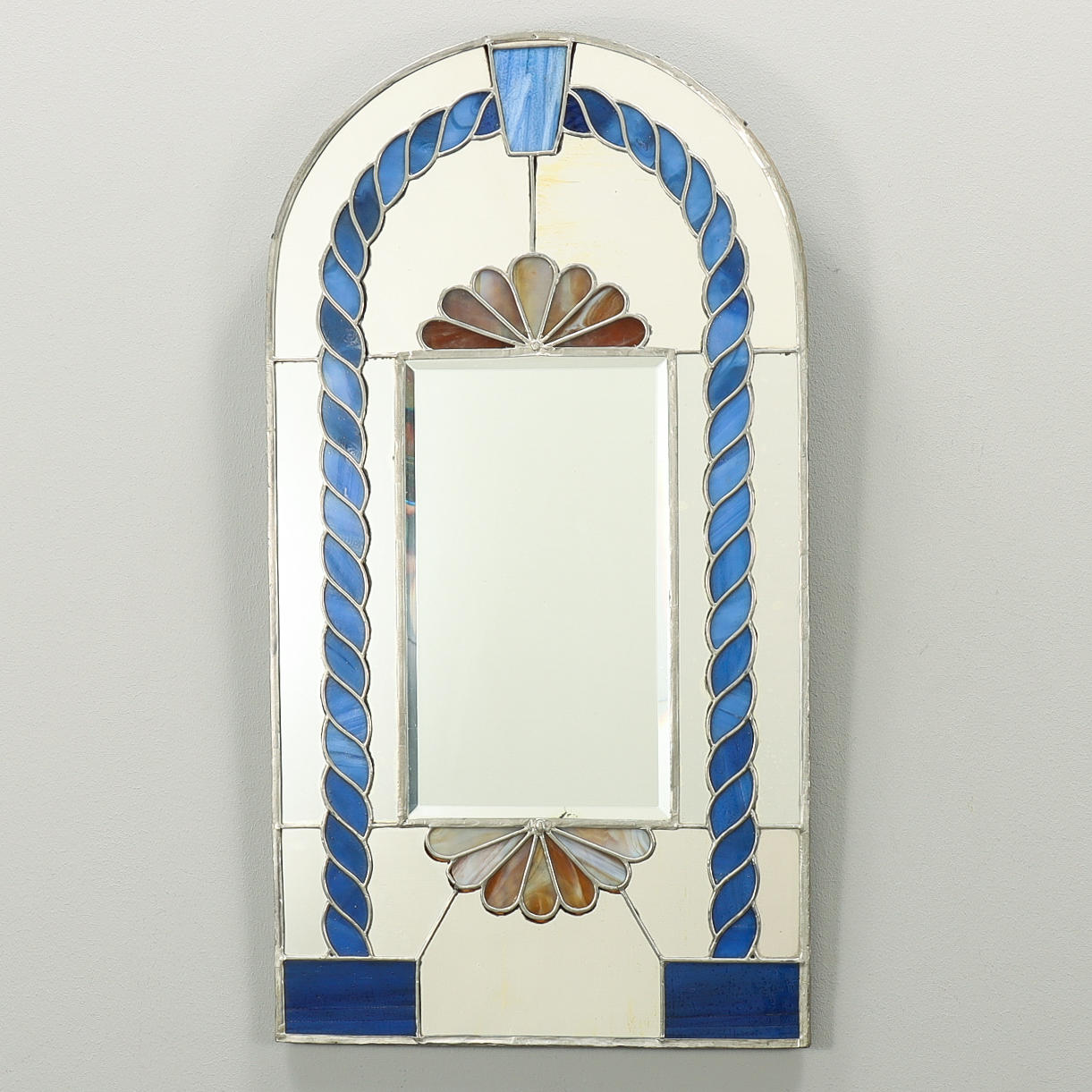 WALL MIRROR STAINED GLASS.