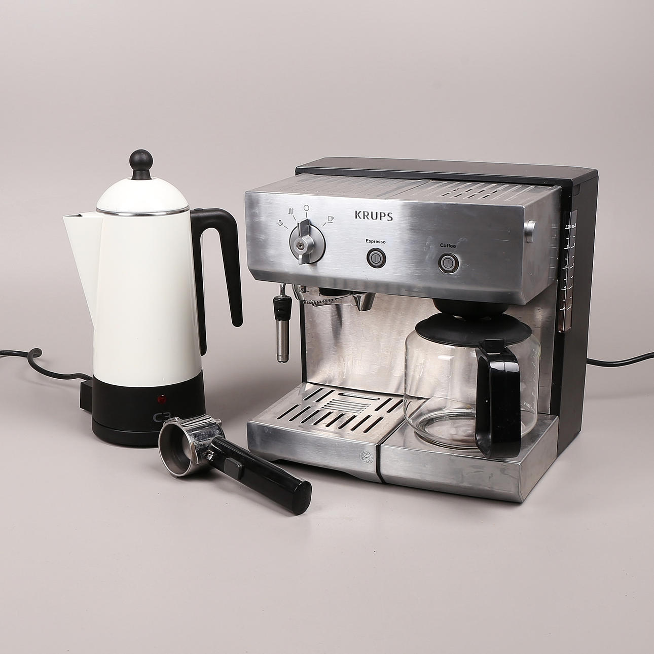 COFFEE MAKER/PERKULATOR, Krups/C3. 2000s.