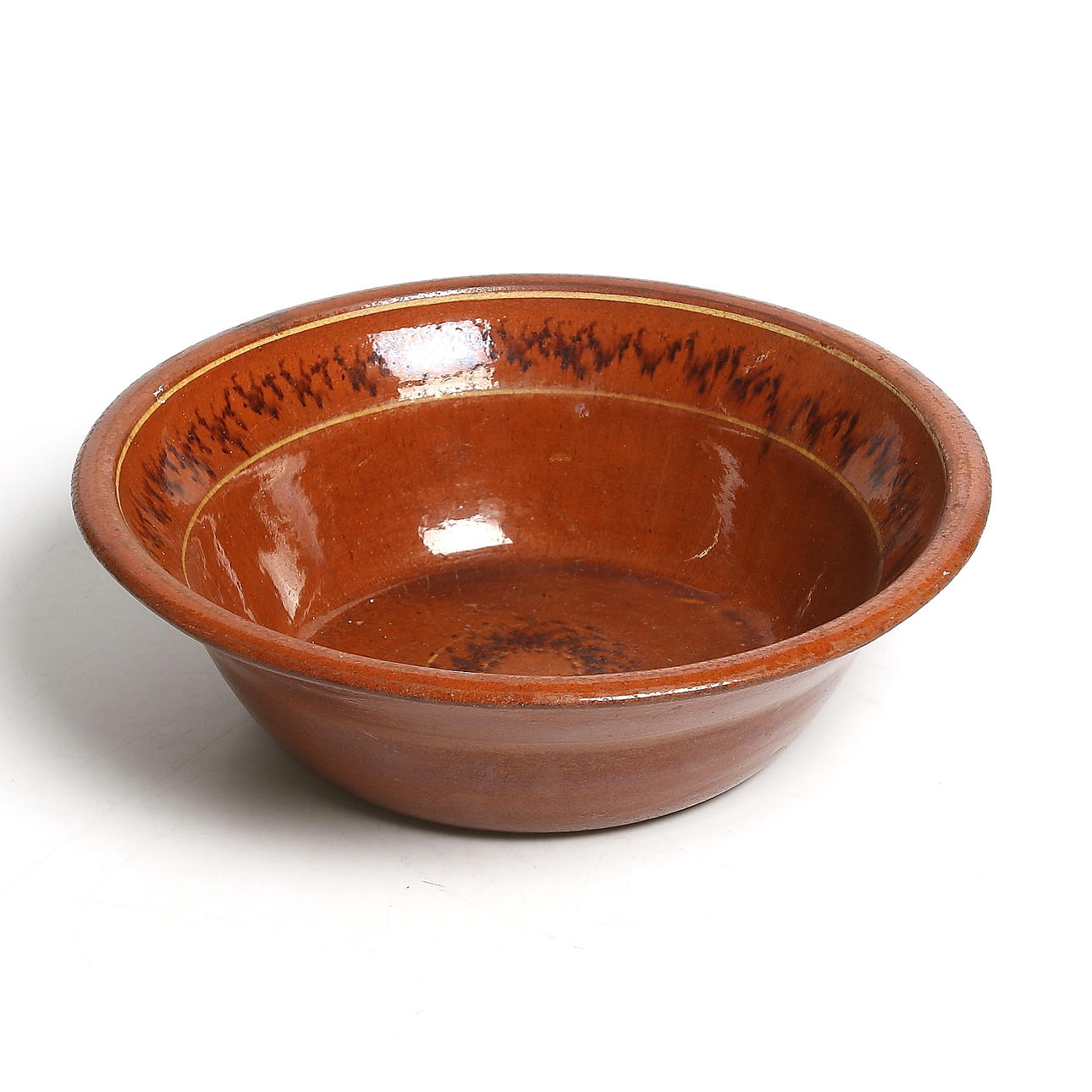 GRÖTSKÅL, lergods, L. H. Sörling & Söner, Garpenberg. 1800/1900-tal.